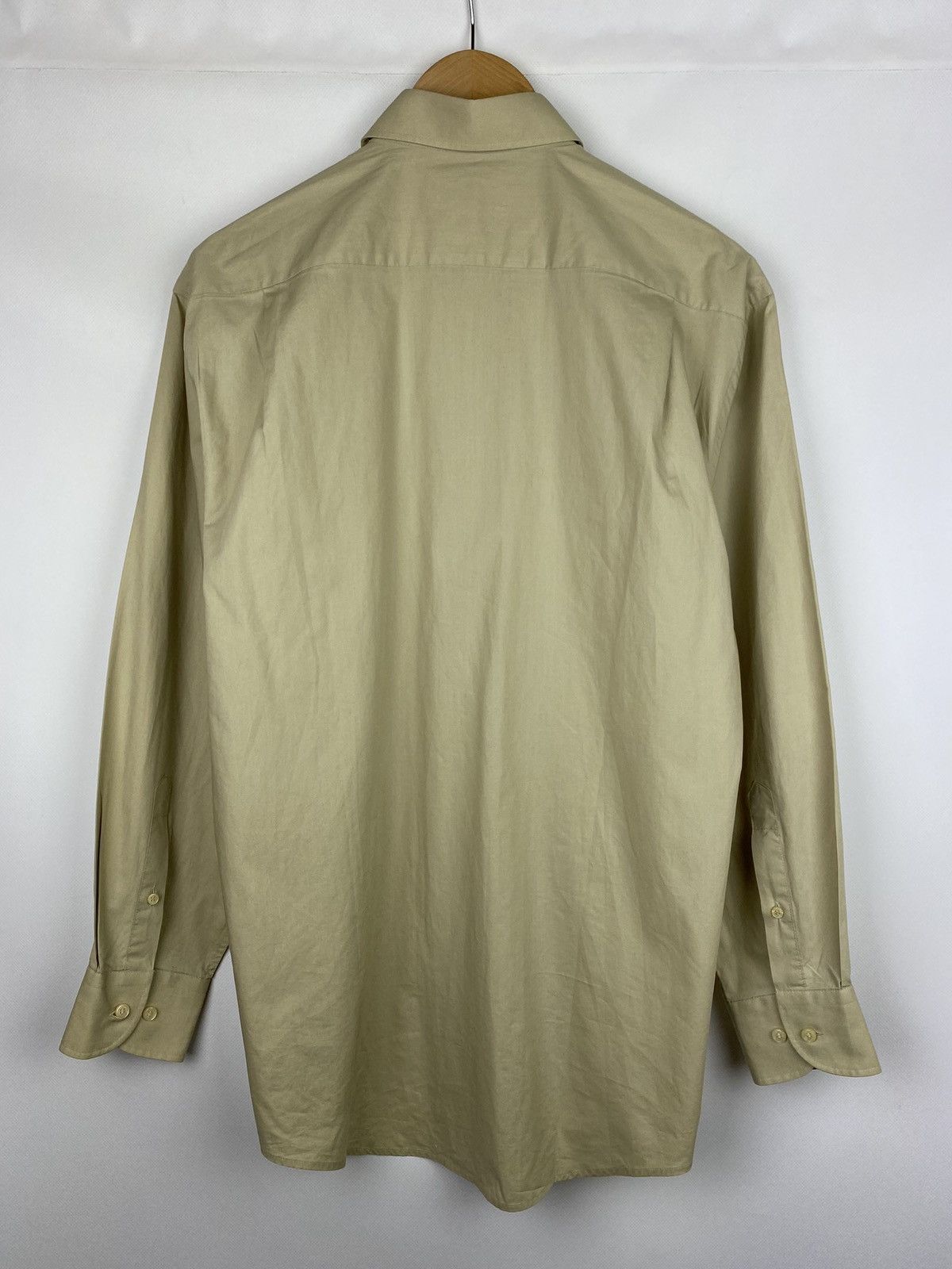 Vintage × Yves Saint Laurent VTG 90 YSL Yves Saint Laurent long sleeve button up shirt Size US M / EU 48-50 / 2 - 15 Thumbnail