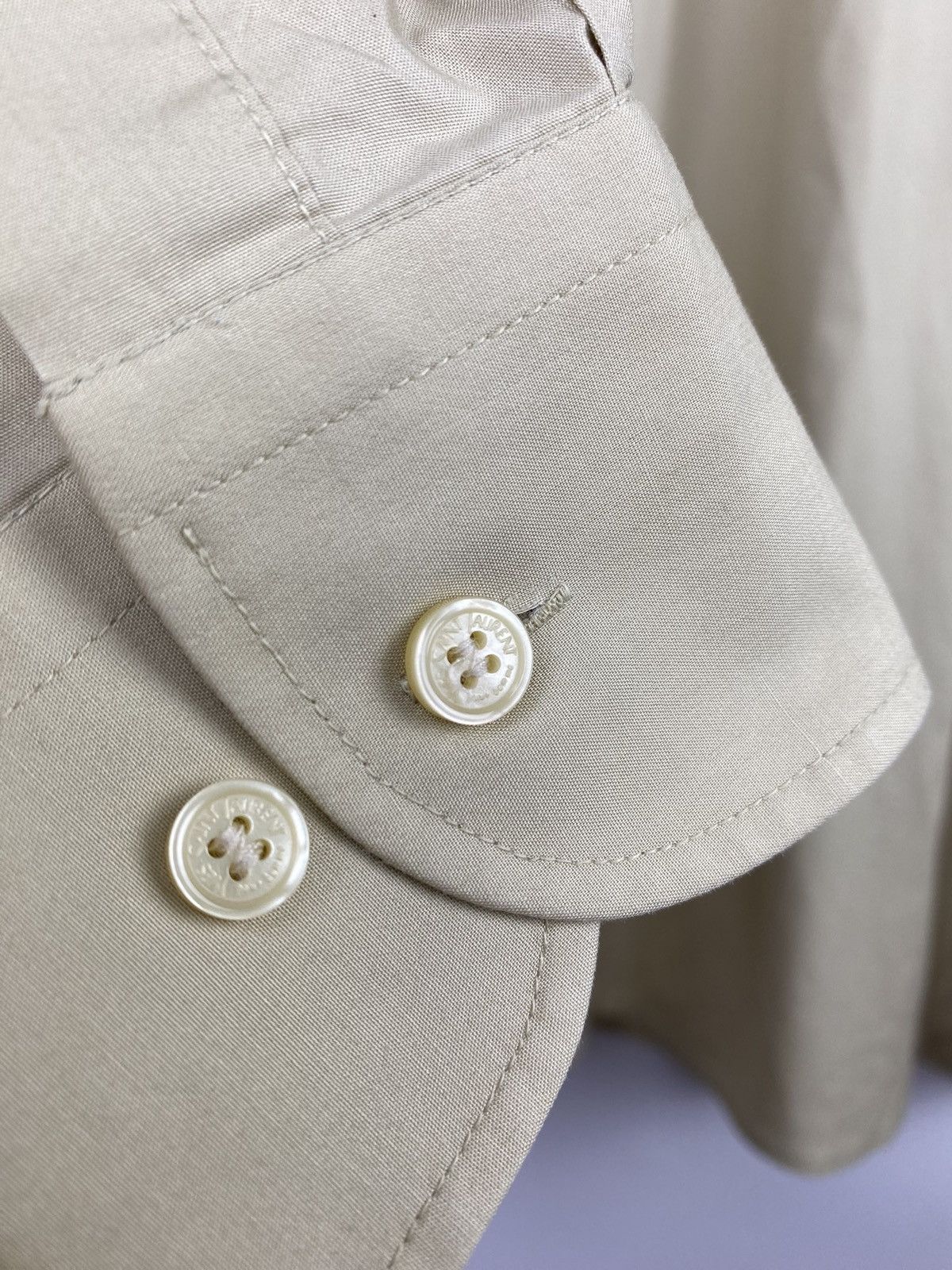 Vintage × Yves Saint Laurent VTG 90 YSL Yves Saint Laurent long sleeve button up shirt Size US M / EU 48-50 / 2 - 11 Thumbnail