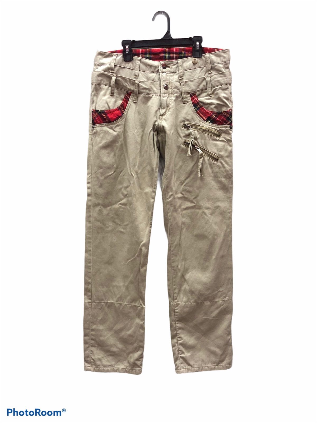 Japanese Brand × Seditionaries Double waist pants Bondage /sedionaries Unbrand Size US 32 / EU 48 - 1 Thumbnail