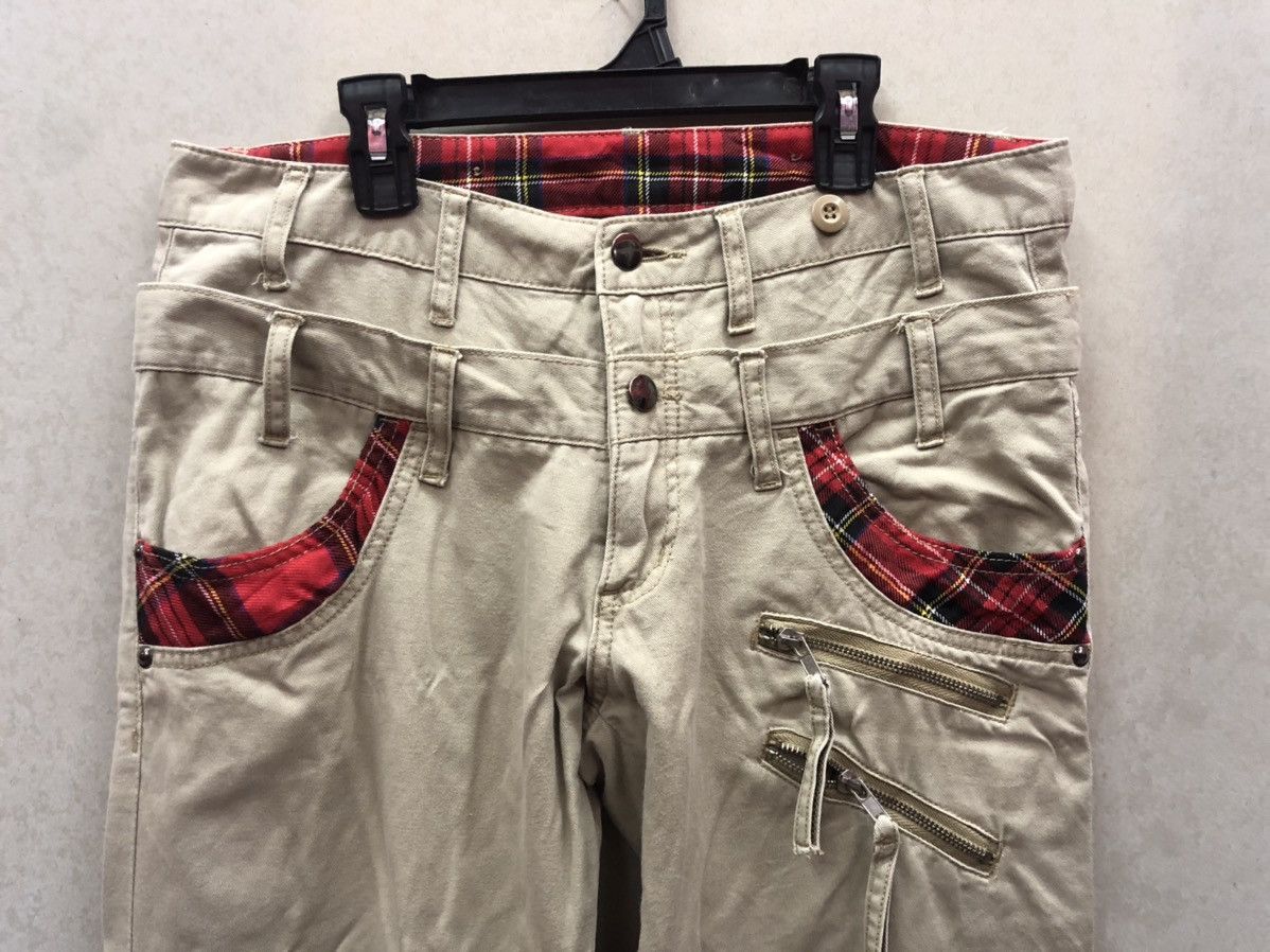 Japanese Brand × Seditionaries Double waist pants Bondage /sedionaries Unbrand Size US 32 / EU 48 - 3 Thumbnail
