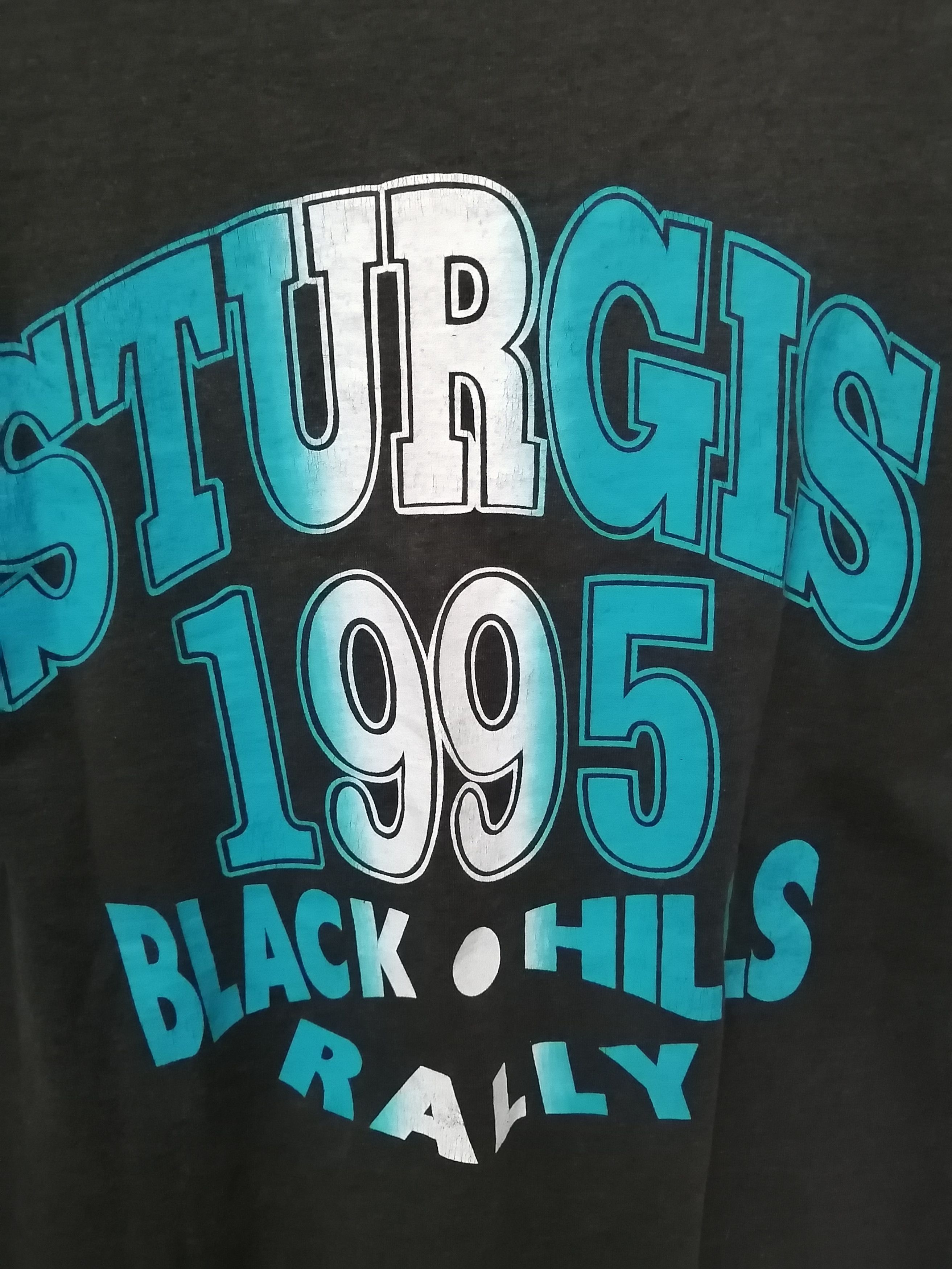 Vintage Vintage STURGIS Tshirt - Size L Size US L / EU 52-54 / 3 - 2 Thumbnail