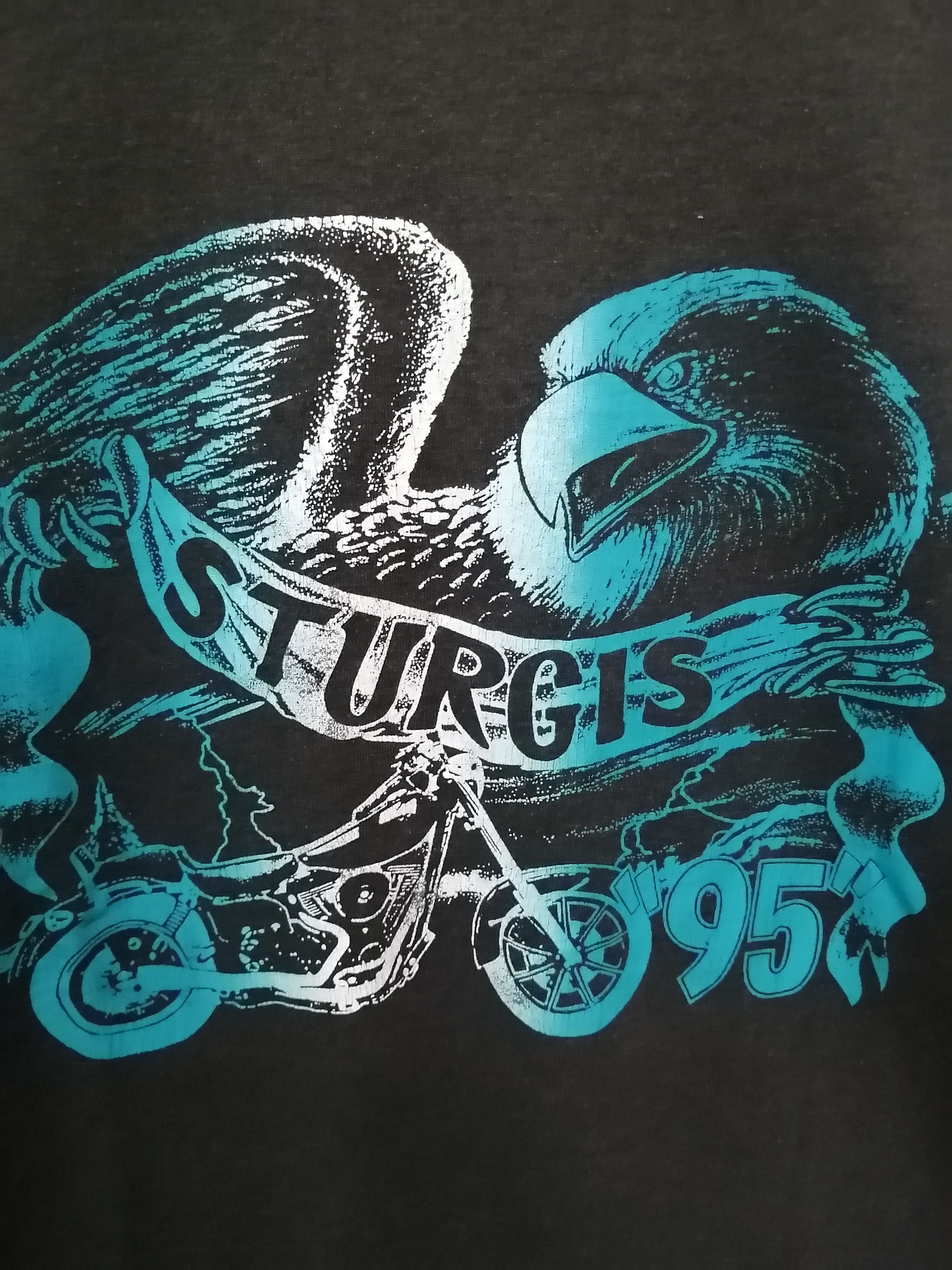 Vintage Vintage STURGIS Tshirt - Size L Size US L / EU 52-54 / 3 - 6 Thumbnail