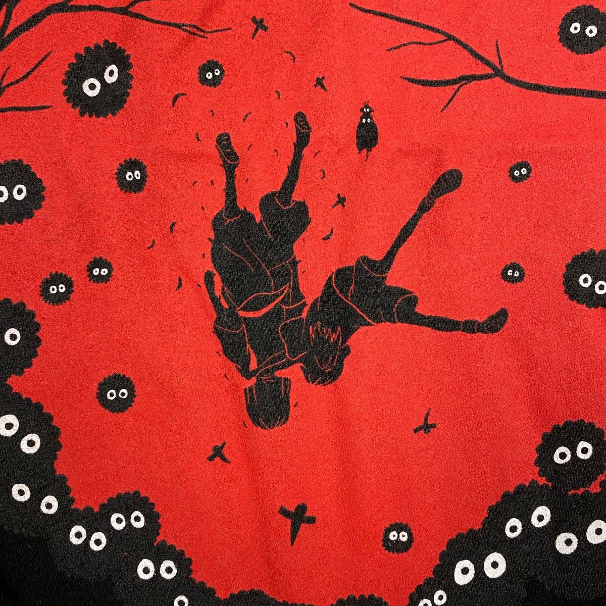 Anime × Vintage SPIRITED AWAY Studio Ghibli Anime Movie Tee Hayao Miyazaki Size US L / EU 52-54 / 3 - 4 Thumbnail