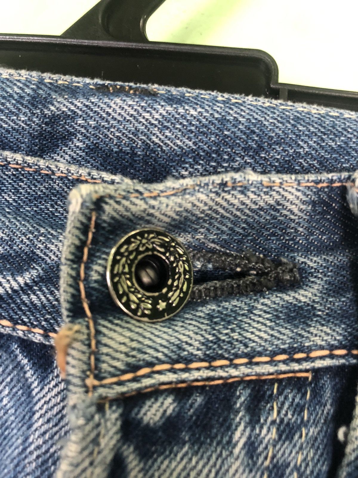 Seditionaries THRASHED 🔥Distressed selvedge denim New Max Size US 29 - 14 Thumbnail