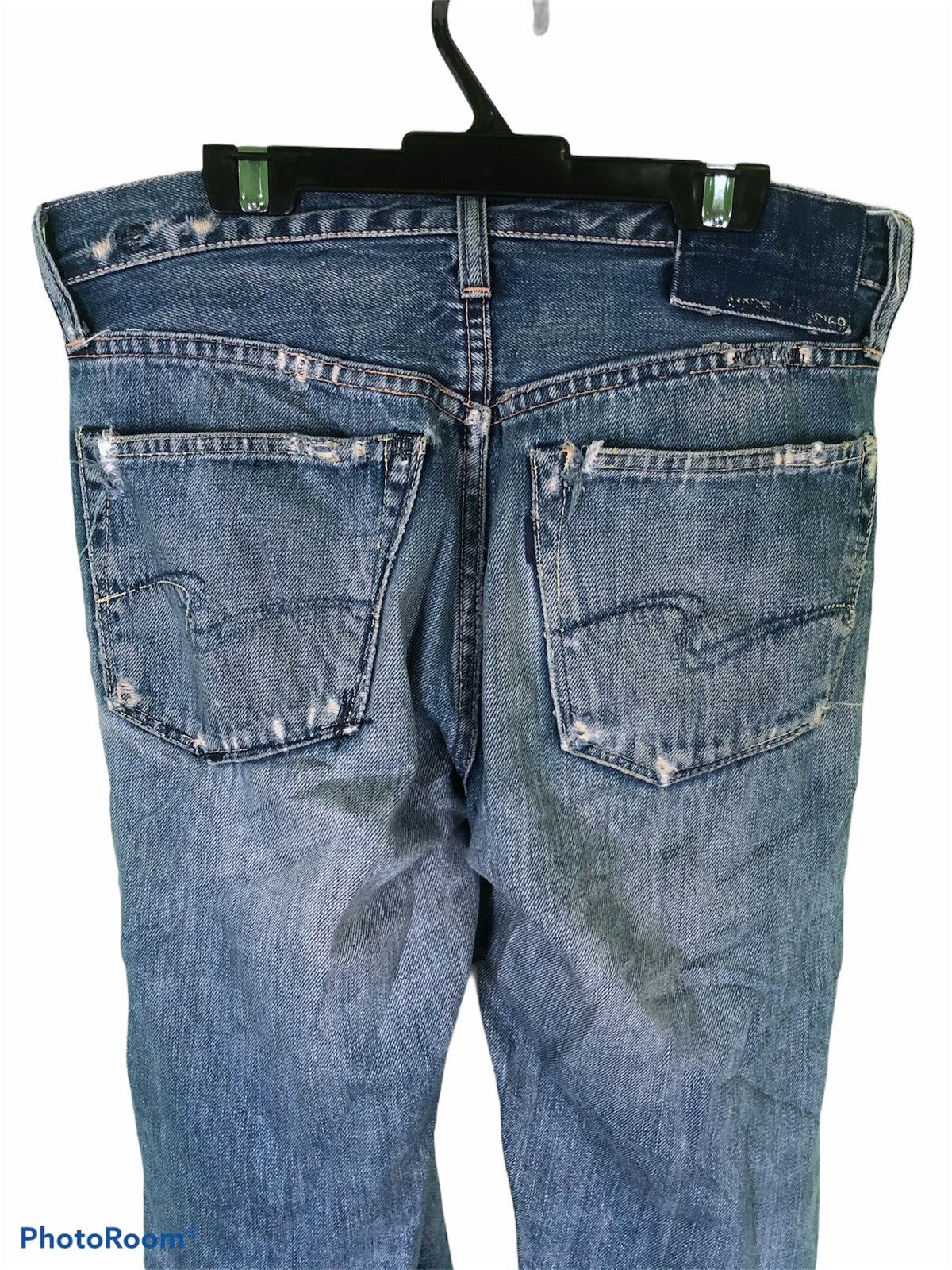 Seditionaries THRASHED 🔥Distressed selvedge denim New Max Size US 29 - 4 Thumbnail