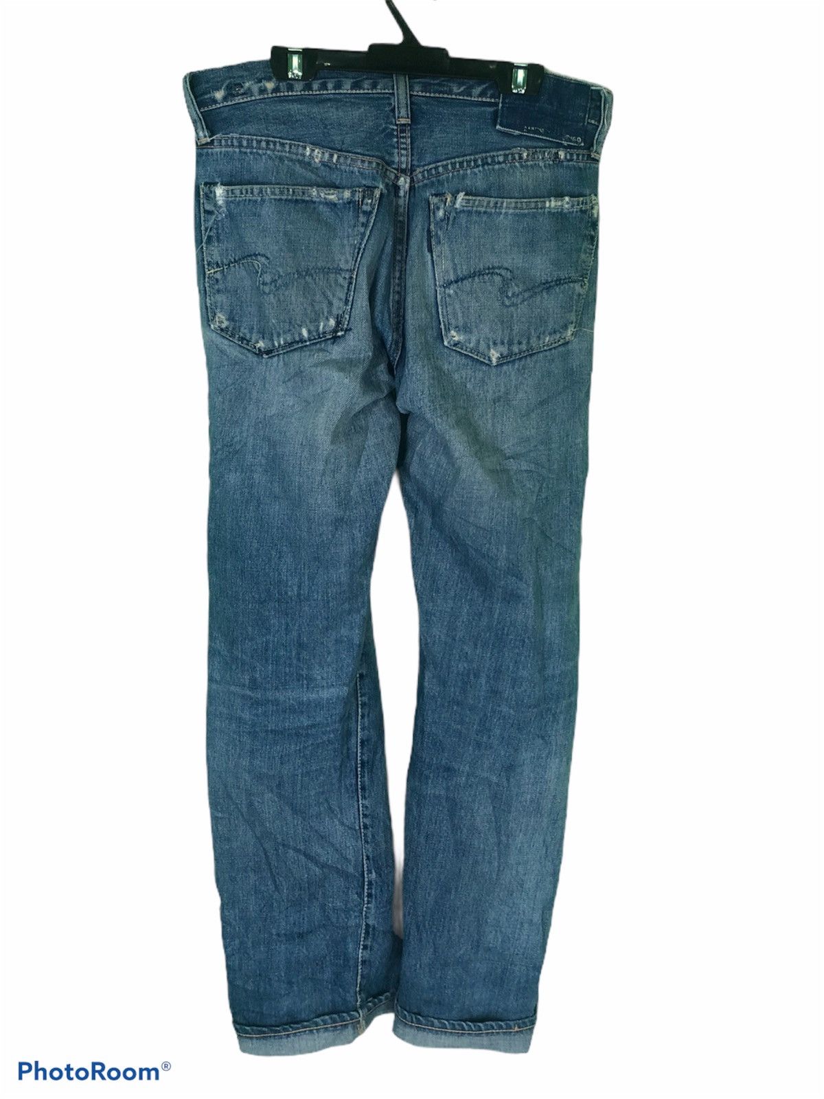 Seditionaries THRASHED 🔥Distressed selvedge denim New Max Size US 29 - 2 Thumbnail