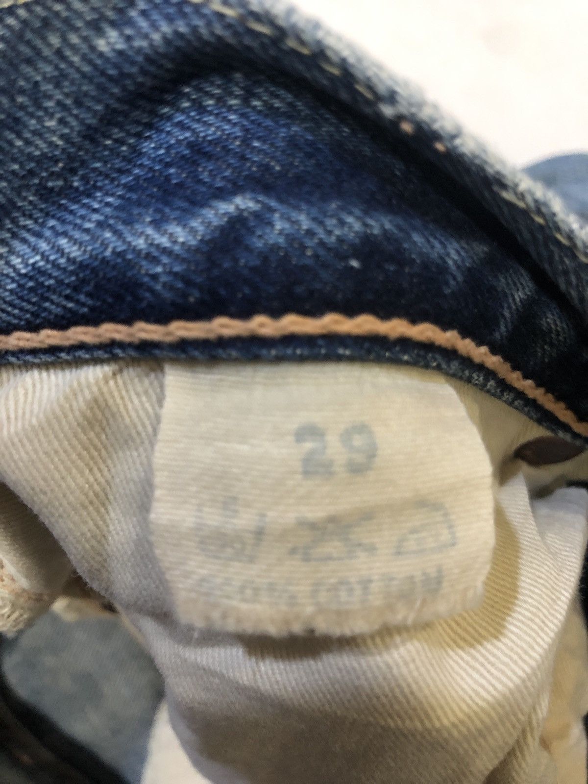 Seditionaries THRASHED 🔥Distressed selvedge denim New Max Size US 29 - 18 Thumbnail
