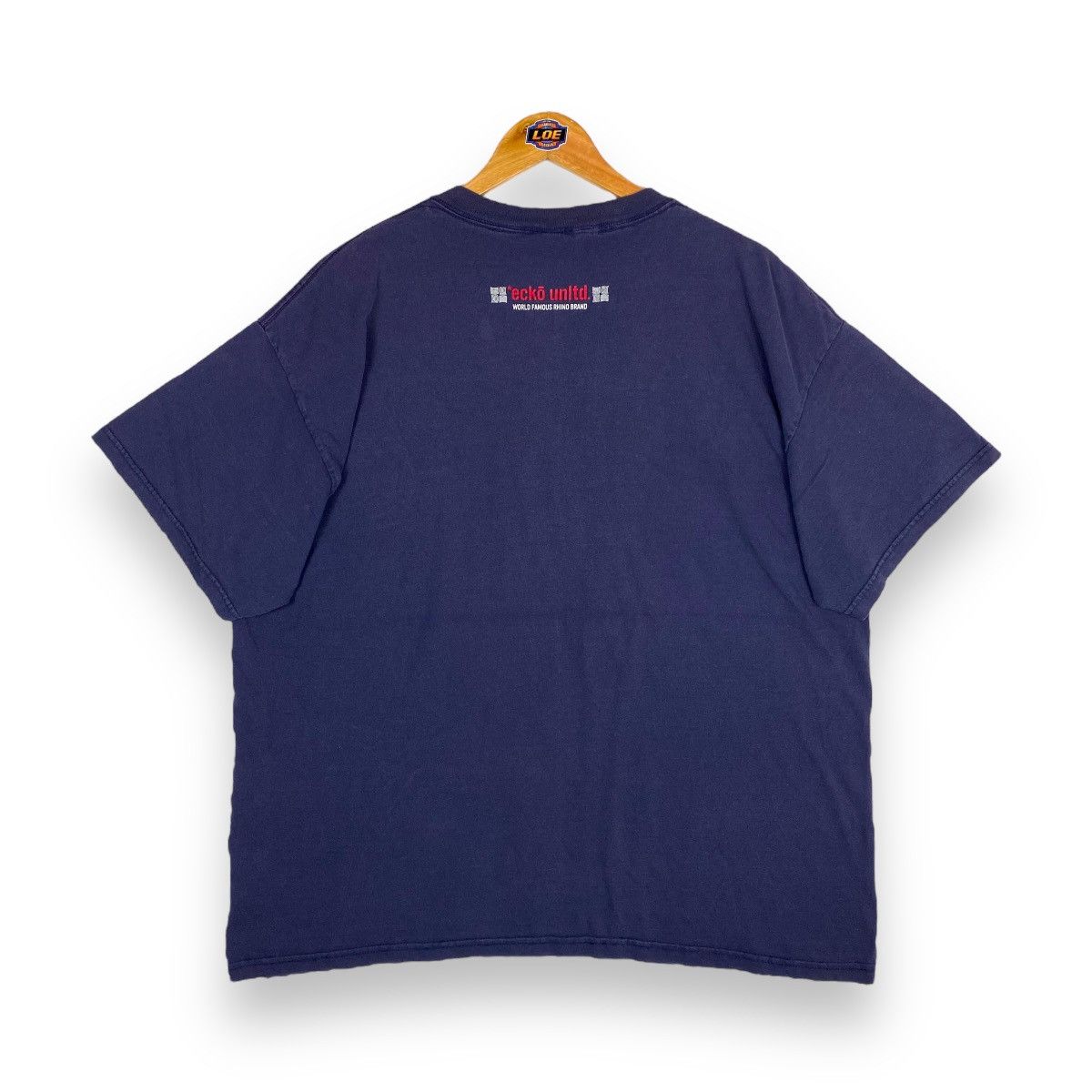Ecko Unltd. × Vintage VINTAGE 90's ECKO UNLTD T SHIRT WORLD FAMOUS RHINO BRAND Size US XL / EU 56 / 4 - 6 Thumbnail