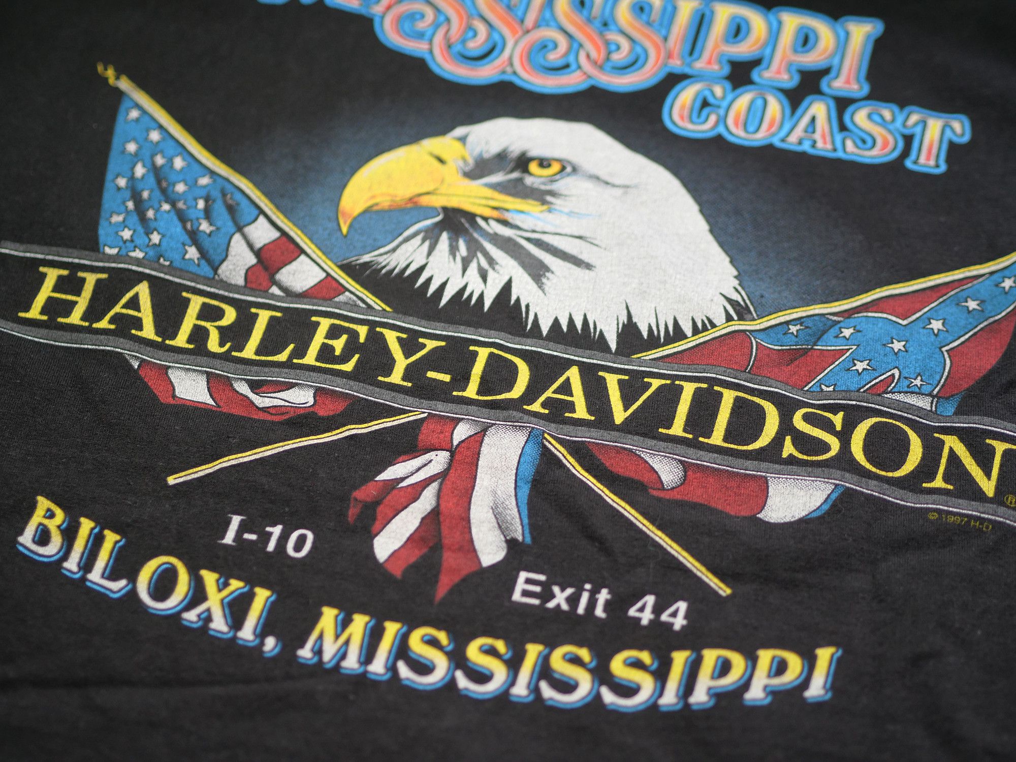 Harley Davidson Harley Davidson 1997 nasty gal collection t-shirt Size US L / EU 52-54 / 3 - 7 Thumbnail