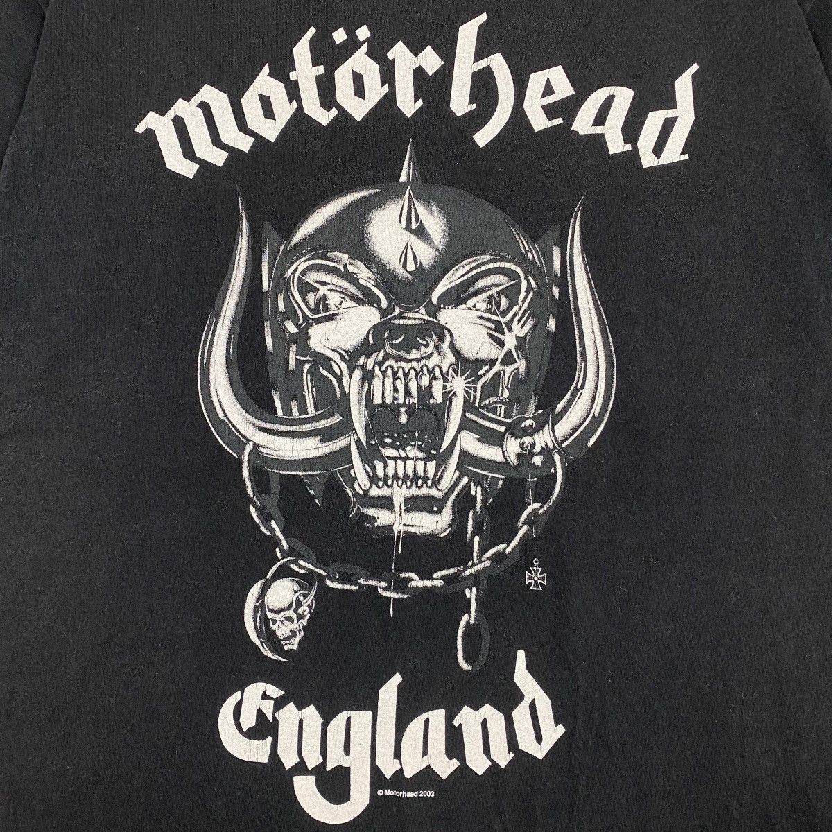 Band Tees × Vintage VINTAGE 2003 MOTORHEAD ENGLISH HEAVY METAL BAND TEE Size US S / EU 44-46 / 1 - 3 Thumbnail