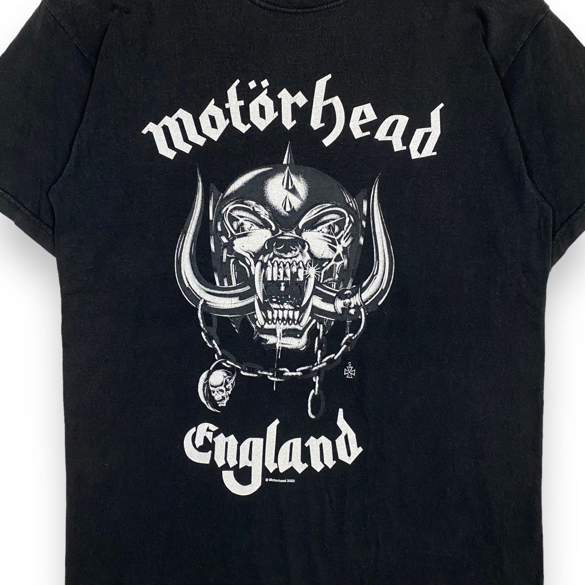 Band Tees × Vintage VINTAGE 2003 MOTORHEAD ENGLISH HEAVY METAL BAND TEE Size US S / EU 44-46 / 1 - 2 Thumbnail