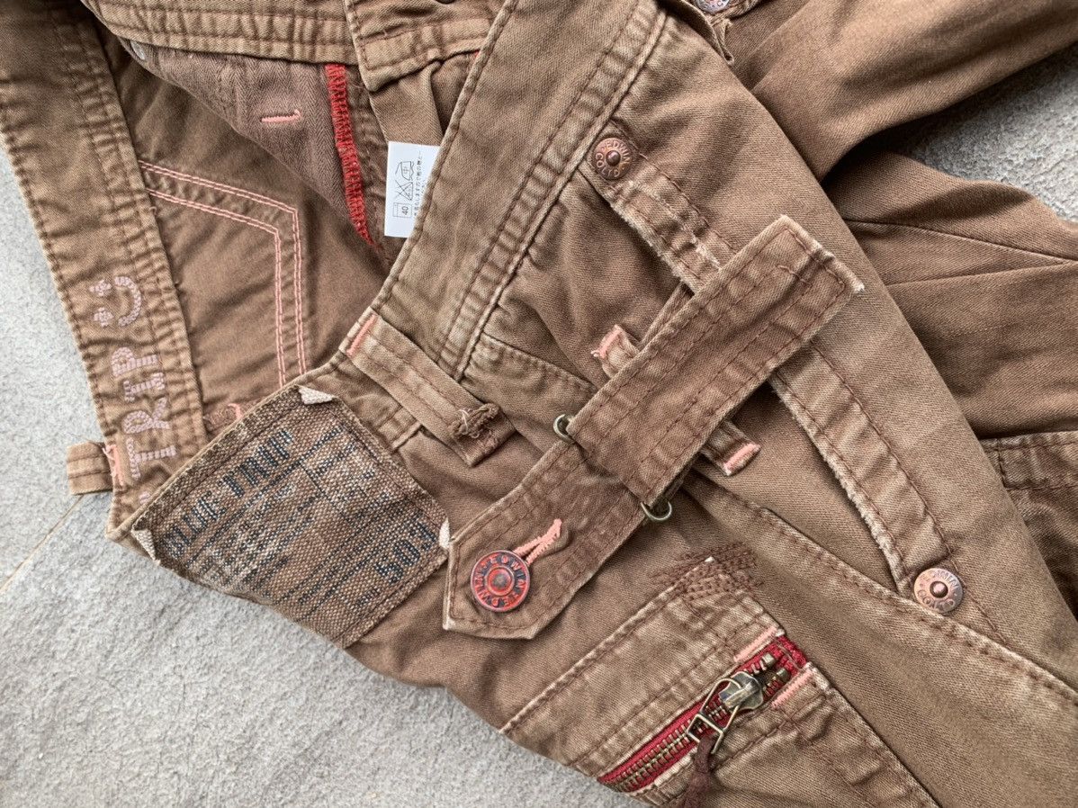 Edwin × Japanese Brand Edwin Blue Trip Distressed Pants Size US 31 - 8 Thumbnail