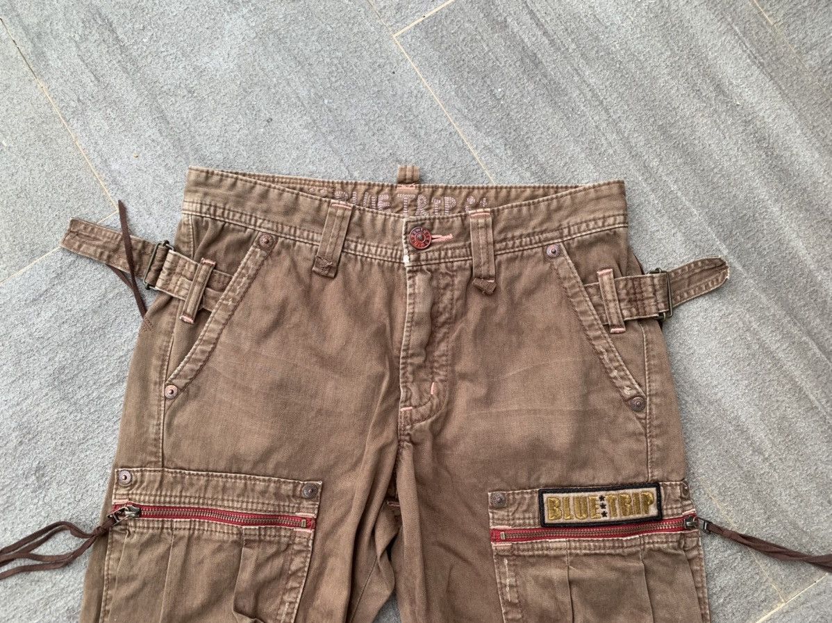 Edwin × Japanese Brand Edwin Blue Trip Distressed Pants Size US 31 - 11 Thumbnail