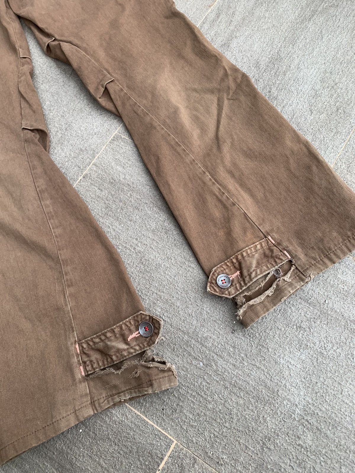 Edwin × Japanese Brand Edwin Blue Trip Distressed Pants Size US 31 - 9 Thumbnail