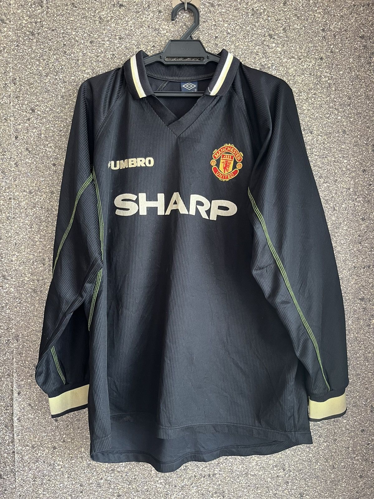 Vintage Man Utd Sharp ft58 Size US L / EU 52-54 / 3 - 1 Thumbnail