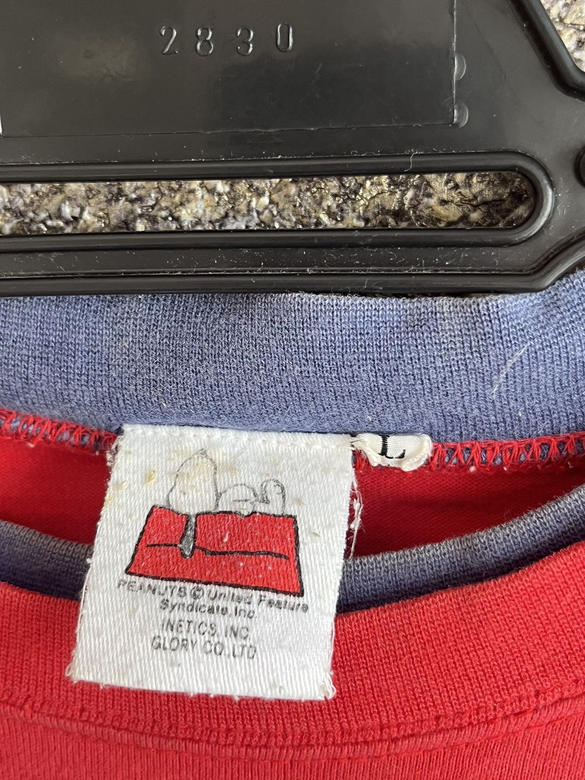 Vintage Snoopy ft58 Size US L / EU 52-54 / 3 - 3 Thumbnail
