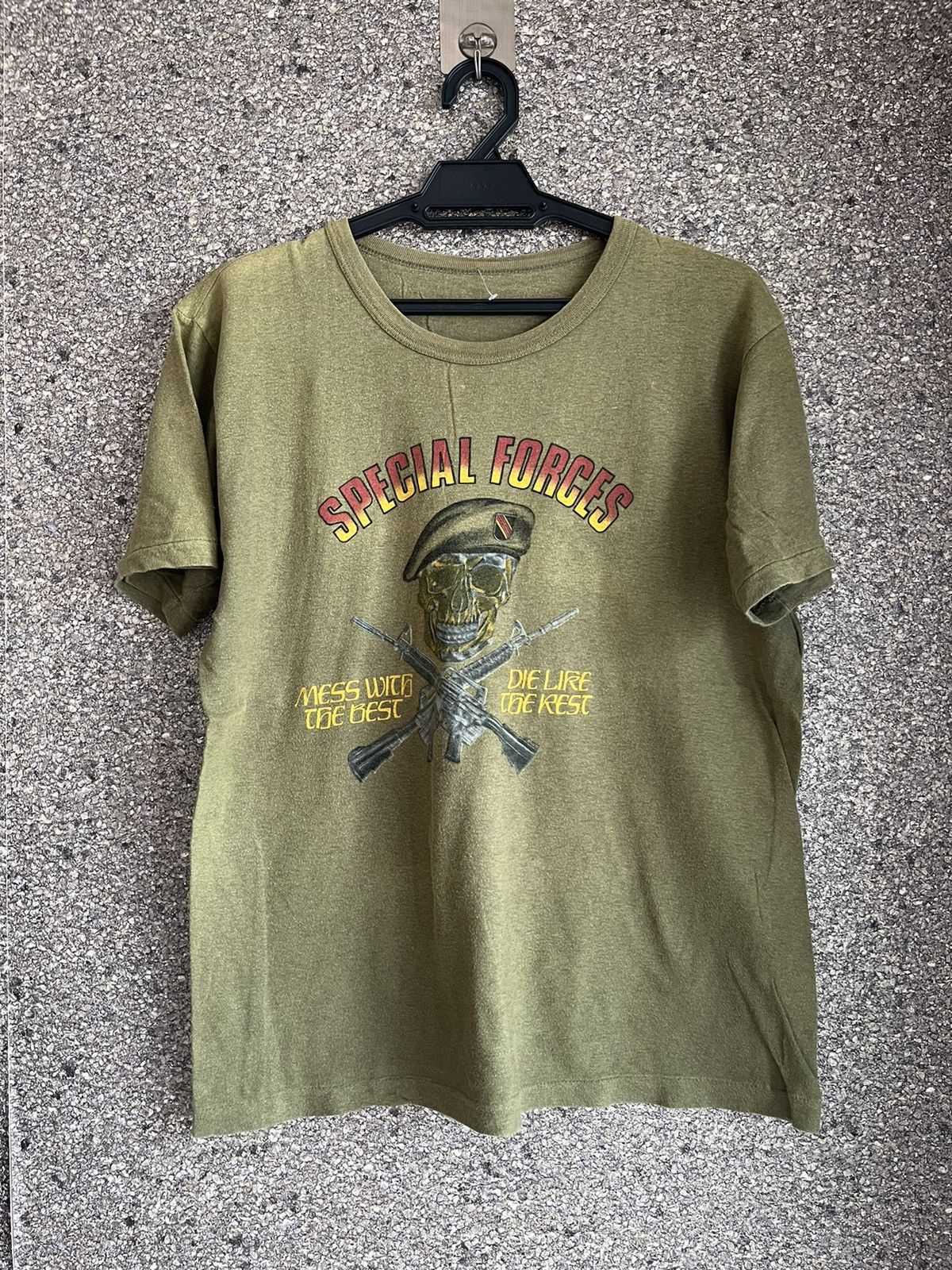 image of Vintage Special Forces Ft58 in Army Green, Men's (Size Medium)