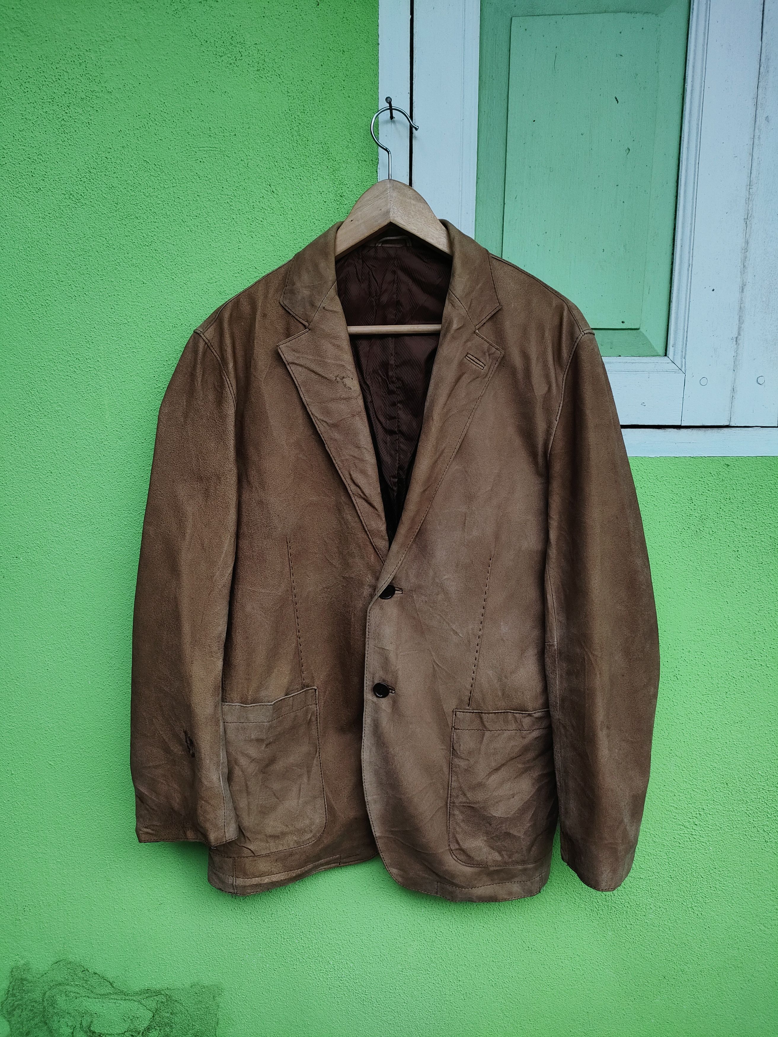 Alexander Julian Alexander Julian Leather Jacket Size US M / EU 48-50 / 2 - 1 Thumbnail