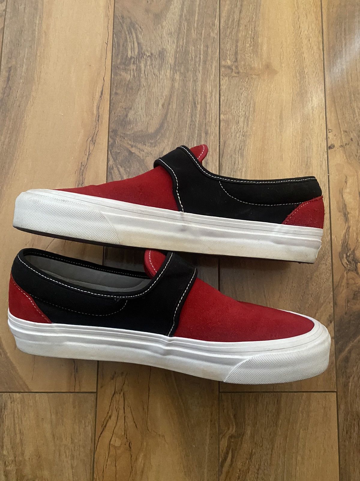 Fear of God × Vans Vans Fear Of God Style 47 Red/Black Size US 9.5 / EU 42-43 - 2 Thumbnail