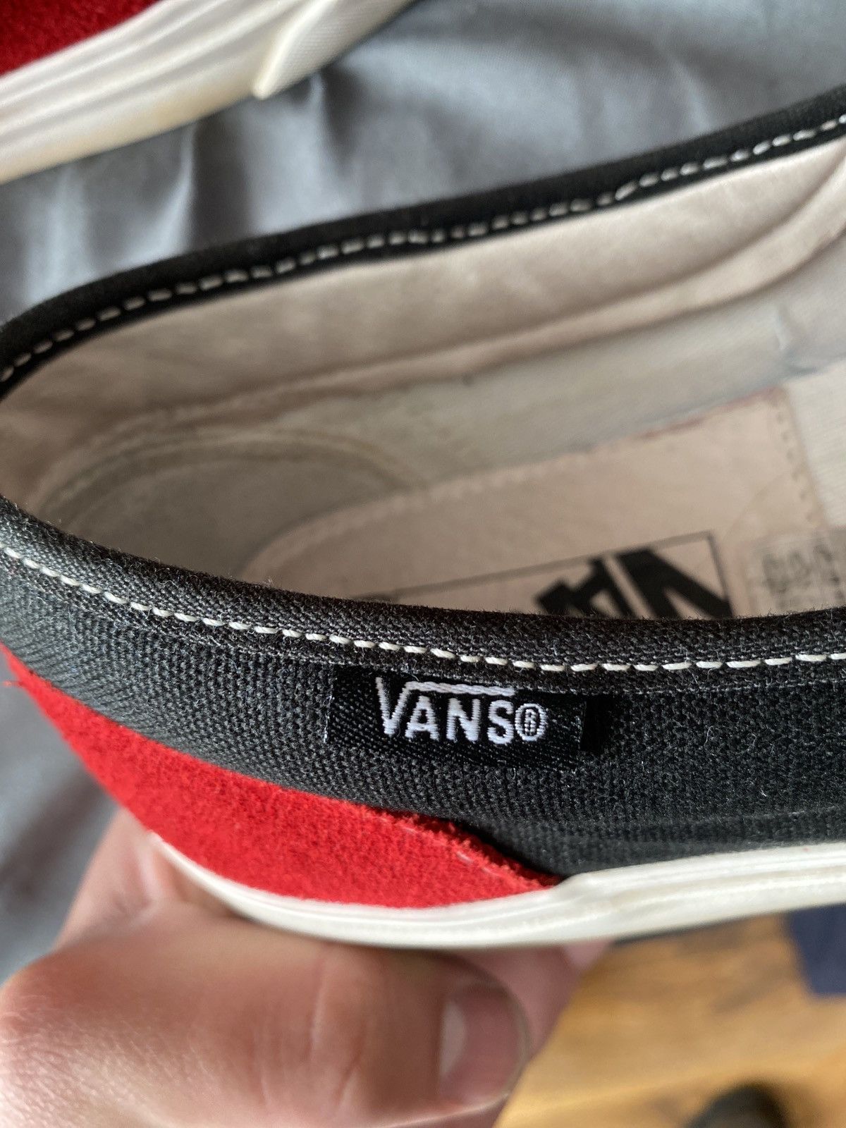 Fear of God × Vans Vans Fear Of God Style 47 Red/Black Size US 9.5 / EU 42-43 - 12 Thumbnail