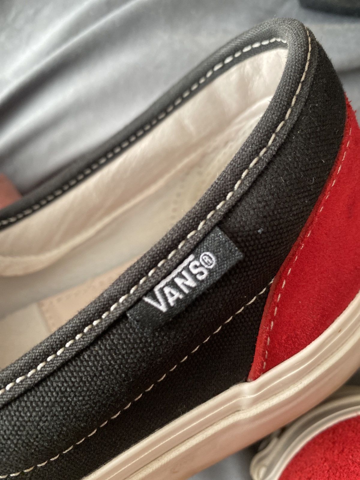 Fear of God × Vans Vans Fear Of God Style 47 Red/Black Size US 9.5 / EU 42-43 - 13 Thumbnail