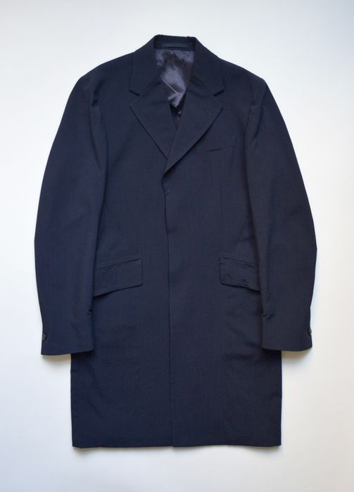 Our Legacy S/S 15 Lightweight Wool Seersucker Overcoat | Grailed