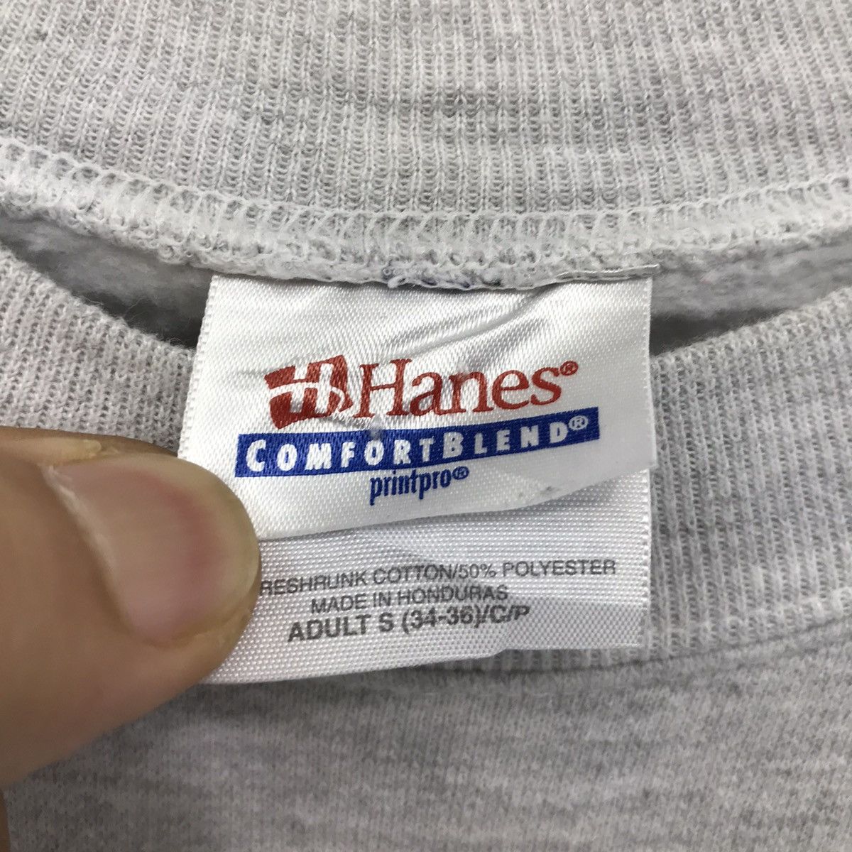 Vintage Vintage Hanes Sweatshirt Big Logo Iduma Mavericks School Size US M / EU 48-50 / 2 - 7 Thumbnail