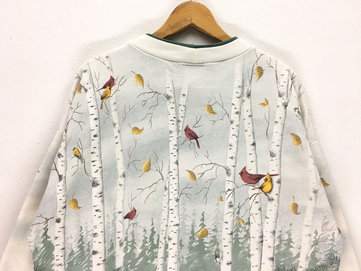 Vintage Vintage Full Print Bird Design Art Sweatshirt Size US L / EU 52-54 / 3 - 6 Thumbnail