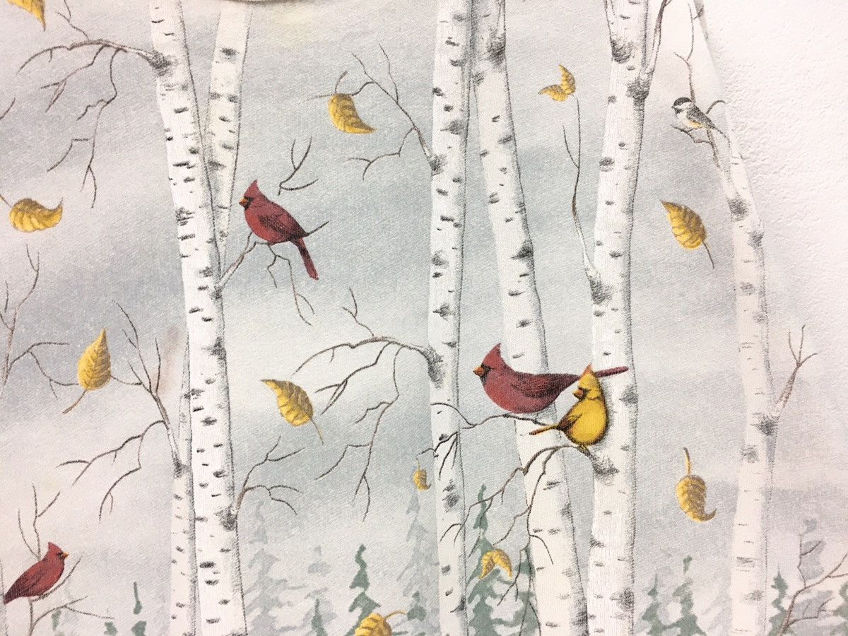 Vintage Vintage Full Print Bird Design Art Sweatshirt Size US L / EU 52-54 / 3 - 4 Thumbnail