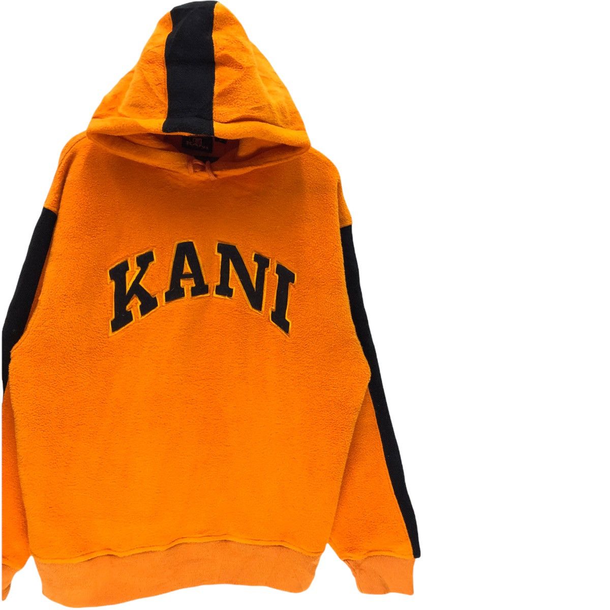 Karl Kani × Vintage Vintage Kani By Karl Kani Big Logo Fleece Hoddie Size US L / EU 52-54 / 3 - 5 Thumbnail