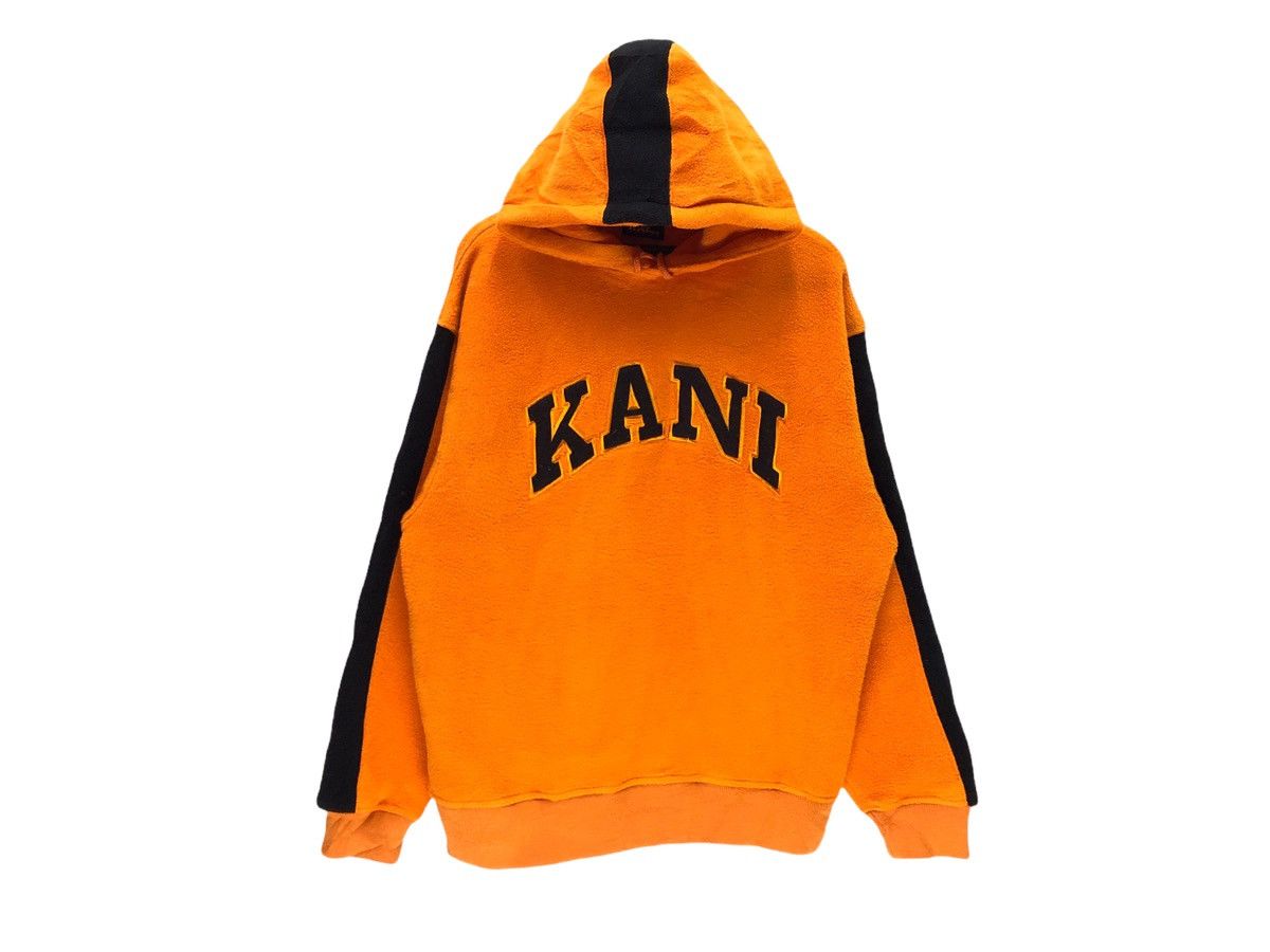 Karl Kani × Vintage Vintage Kani By Karl Kani Big Logo Fleece Hoddie Size US L / EU 52-54 / 3 - 1 Thumbnail