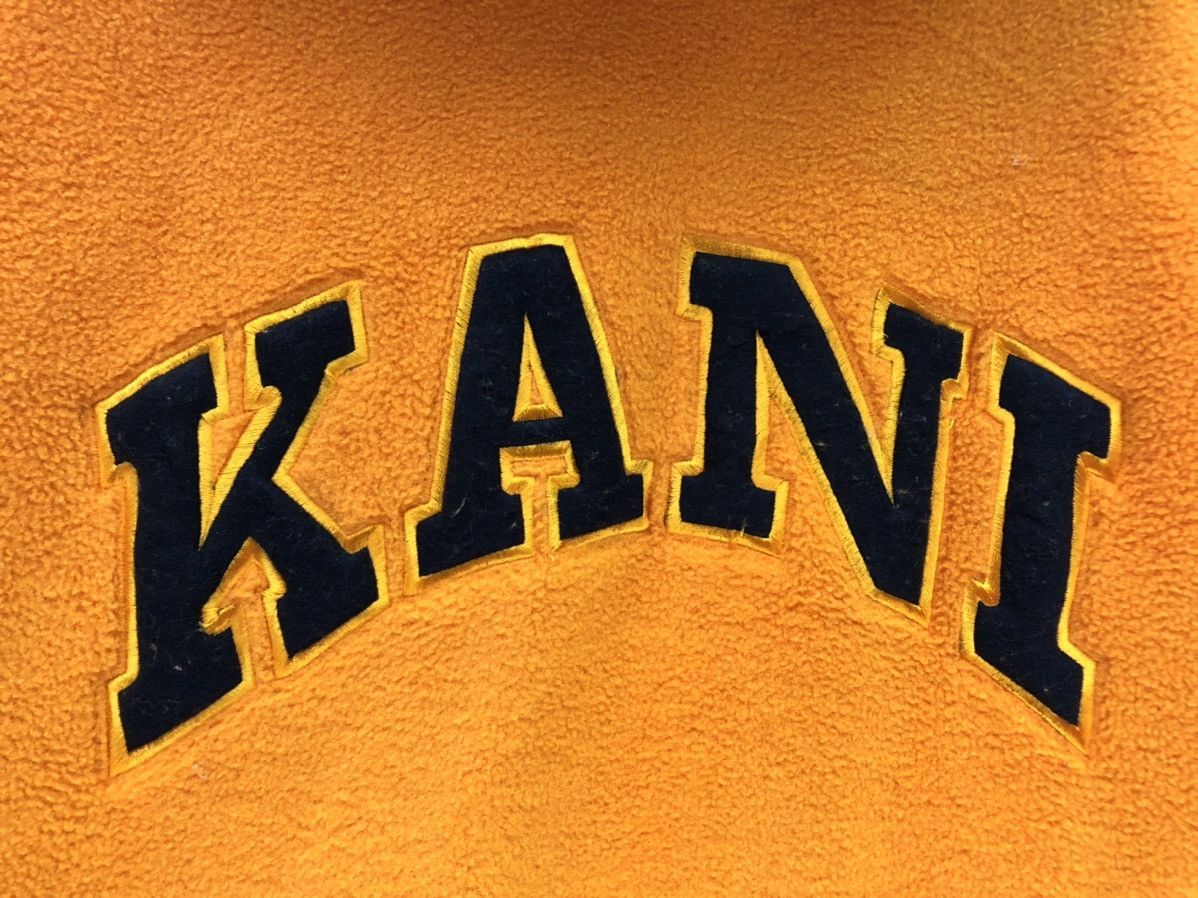 Karl Kani × Vintage Vintage Kani By Karl Kani Big Logo Fleece Hoddie Size US L / EU 52-54 / 3 - 4 Thumbnail