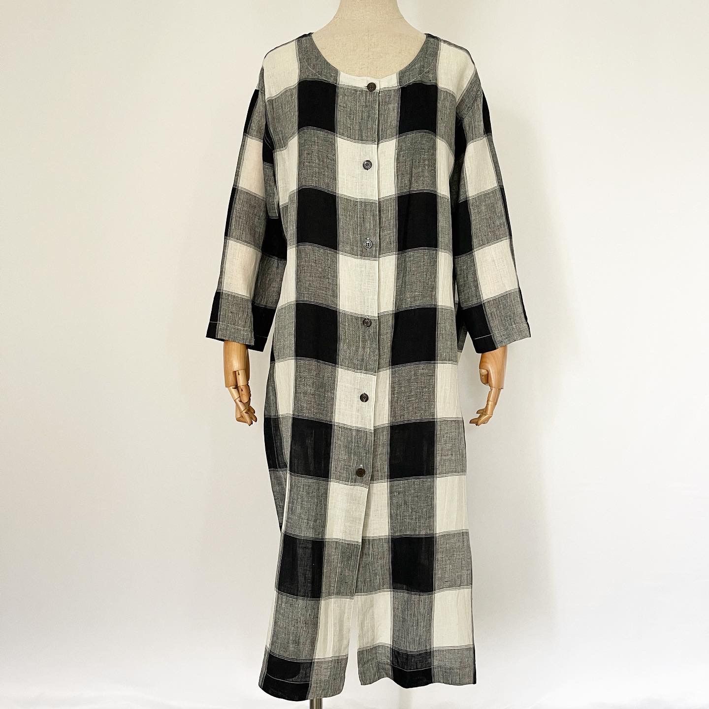 ISCHIKO Linen Dress size 38