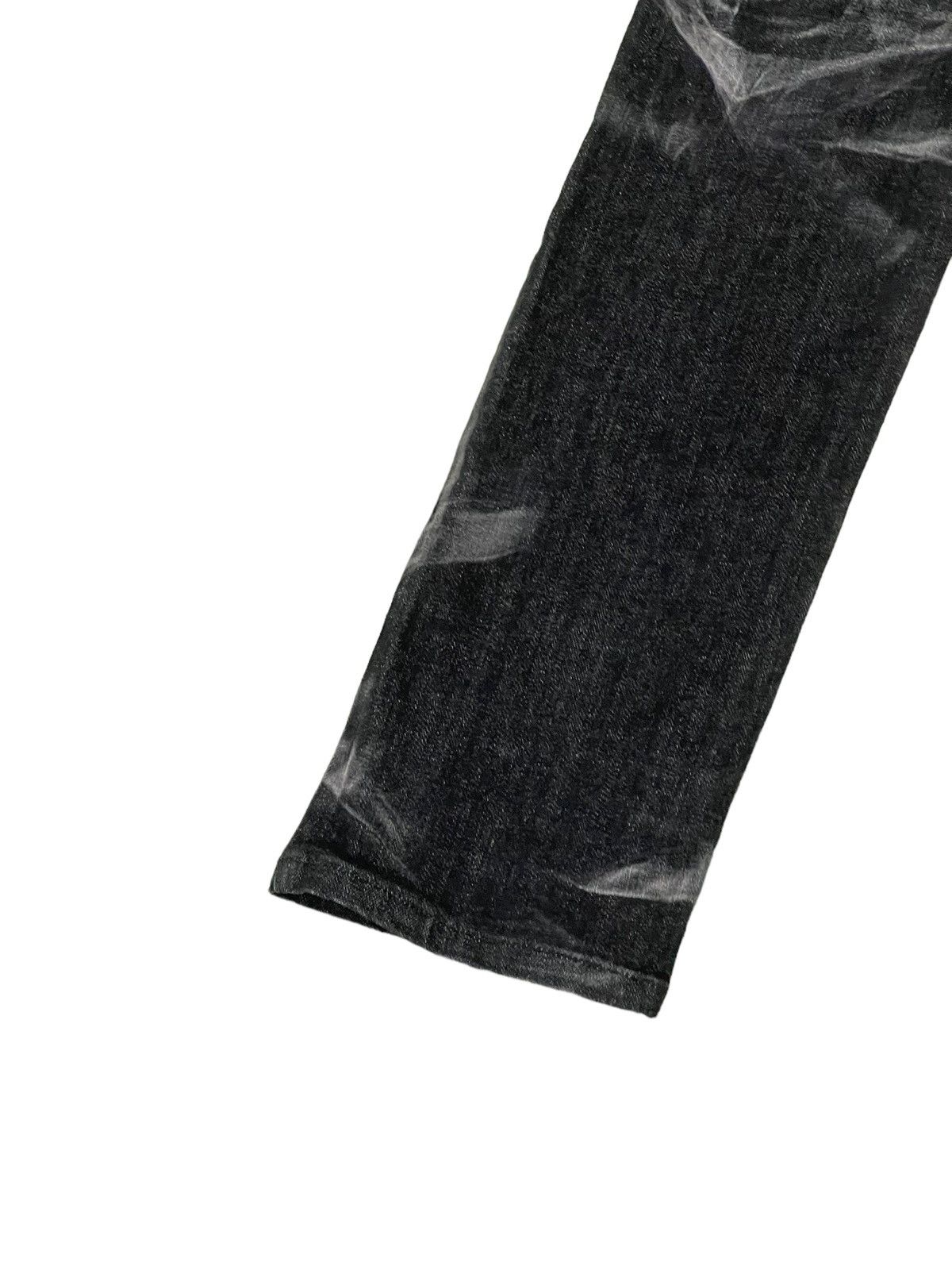 Japanese Brand Skinny Stretch Tornado Mart Gothic Acid Wash Denim 4🟦7 Size US 31 - 15 Thumbnail
