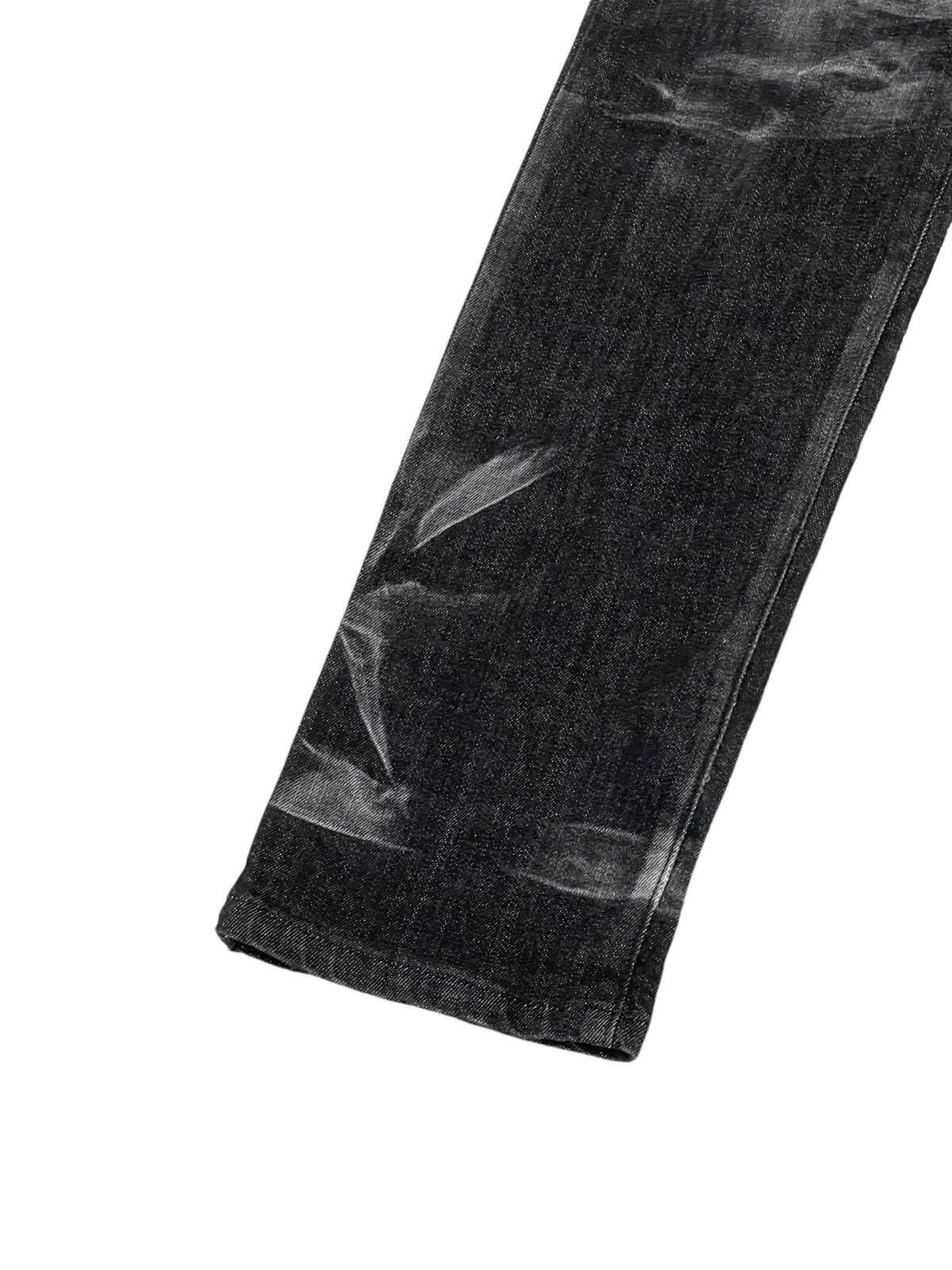 Japanese Brand Skinny Stretch Tornado Mart Gothic Acid Wash Denim 4🟦7 Size US 31 - 5 Thumbnail