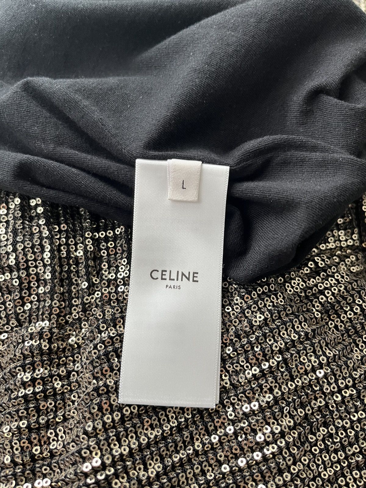 Celine × Hedi Slimane Brand New Celine Super Runway LimitedEdition Glitter Shorts Size US 32 / EU 48 - 10 Thumbnail