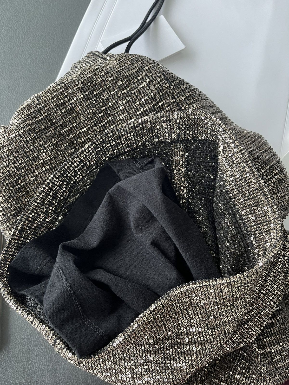 Celine × Hedi Slimane Brand New Celine Super Runway LimitedEdition Glitter Shorts Size US 32 / EU 48 - 22 Thumbnail