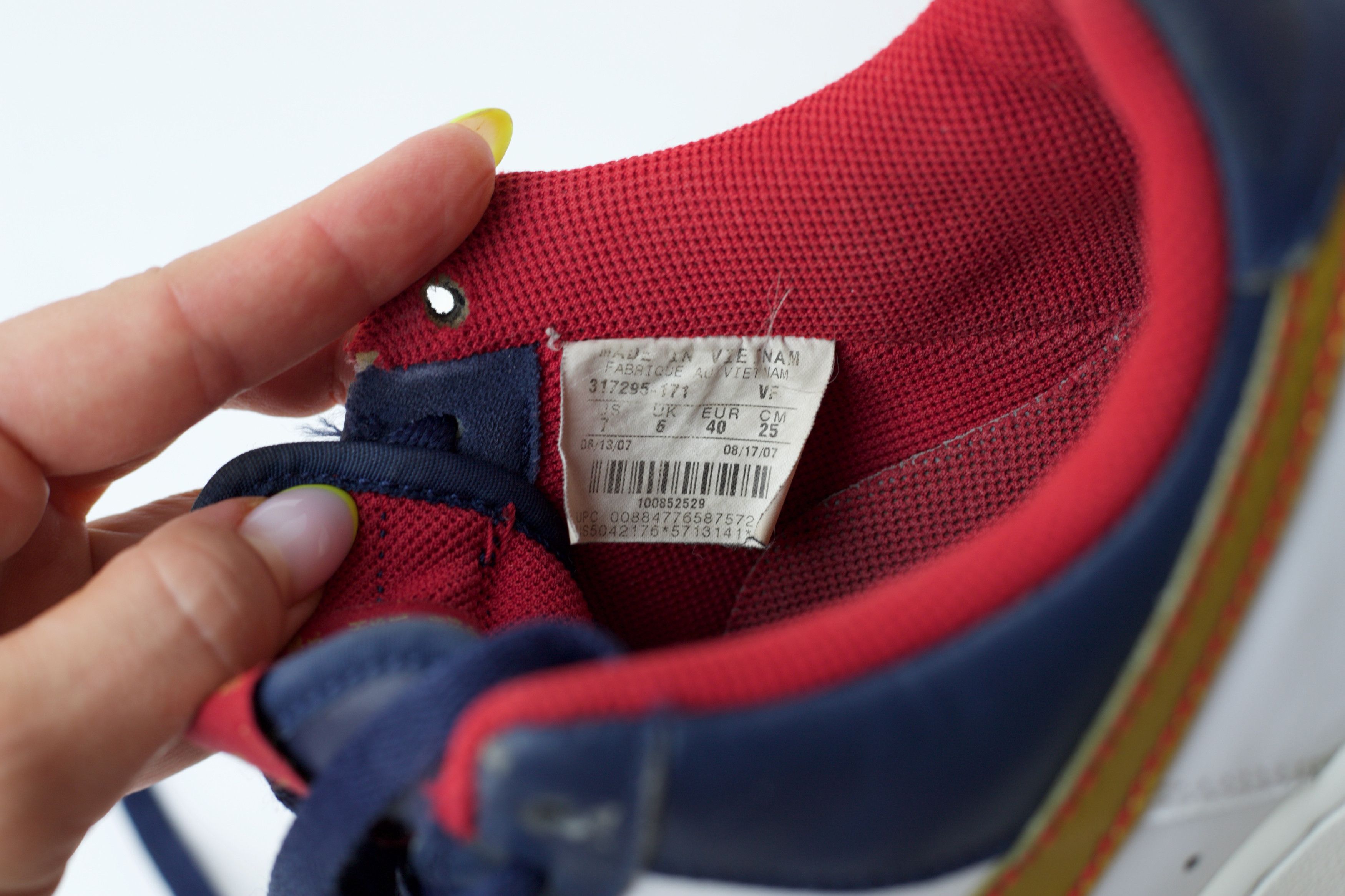 Nike 2007 Nike Air Force 1 "Olympic" Size US 7 / EU 40 - 19 Thumbnail