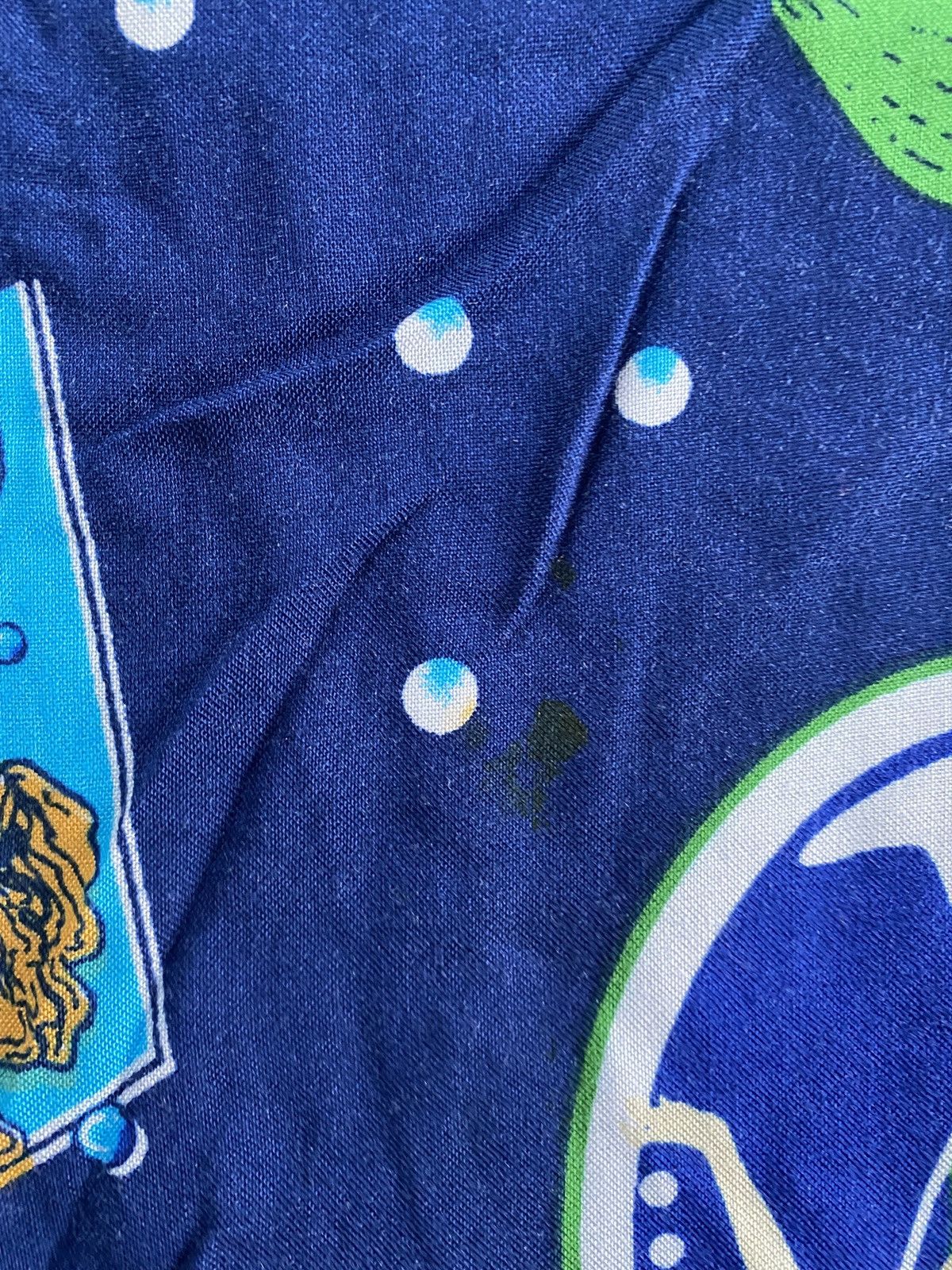 Vintage Vintage 90’s Mr.Rick’s Mermaid Martinis Rayon Button Up Size US L / EU 52-54 / 3 - 11 Thumbnail
