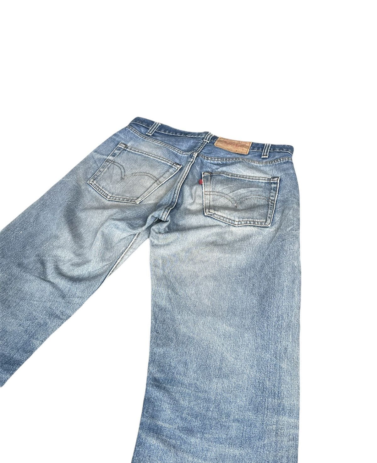 Levi's Levis 505 e 1982 Vintage Aging Distressed Denim Size US 31 - 11 Thumbnail