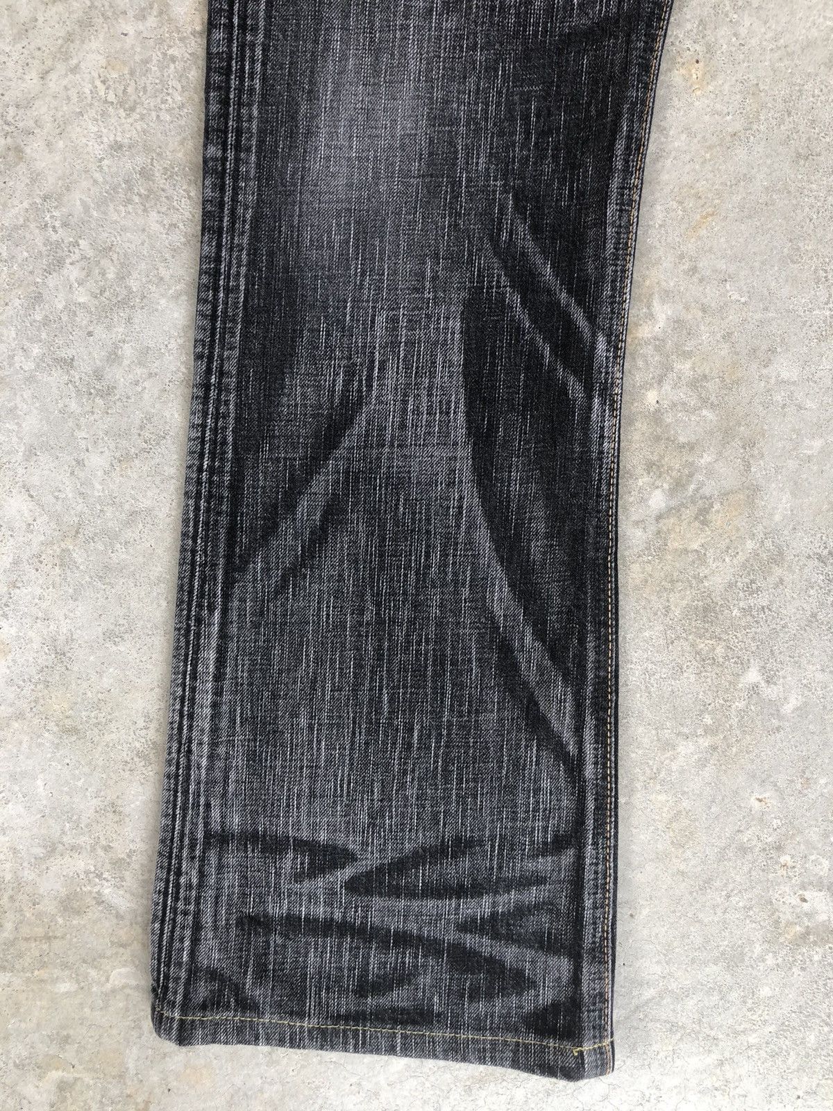 If Six Was Nine Japanese Edwin 503 Flared Jeans Distressed Jeans Size US 30 / EU 46 - 7 Thumbnail