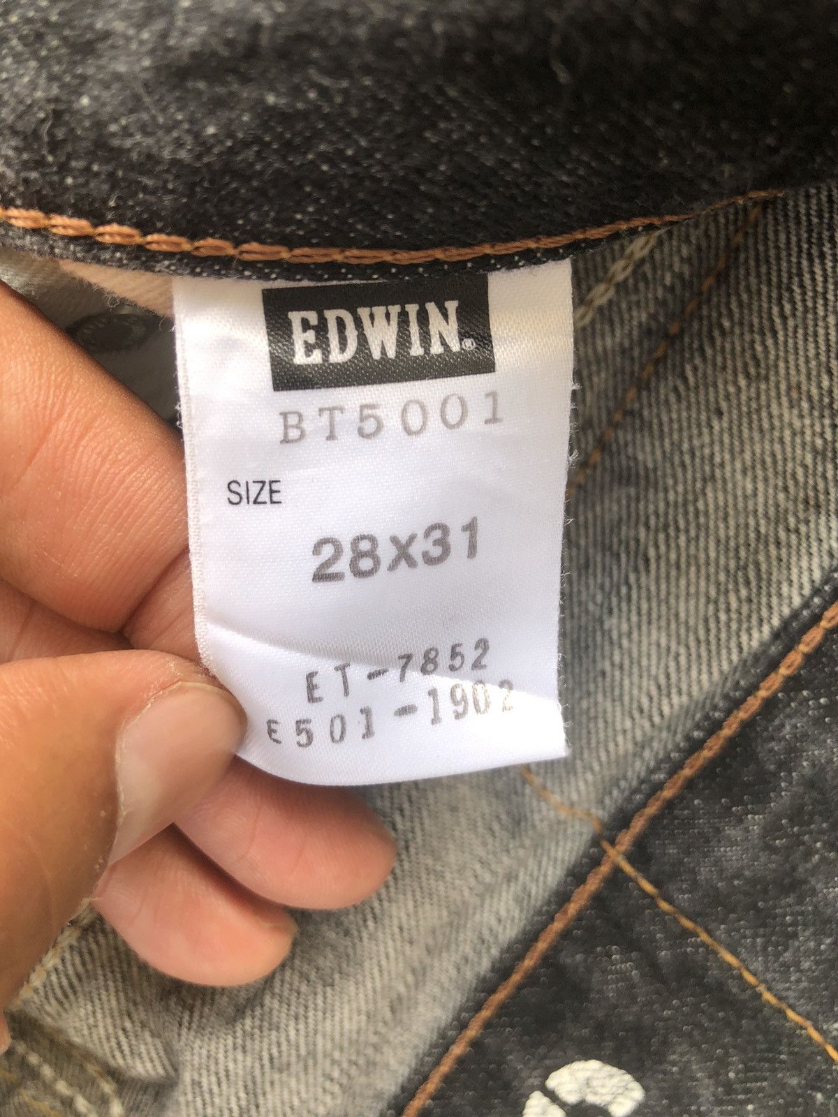 If Six Was Nine Japanese Edwin 503 Flared Jeans Distressed Jeans Size US 30 / EU 46 - 15 Thumbnail