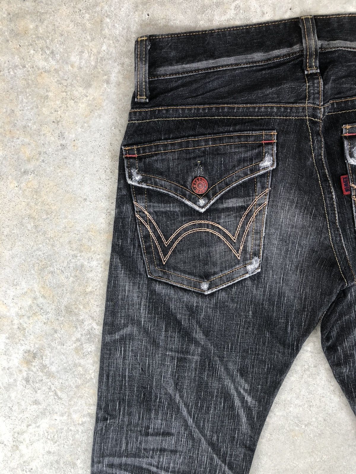 If Six Was Nine Japanese Edwin 503 Flared Jeans Distressed Jeans Size US 30 / EU 46 - 10 Thumbnail