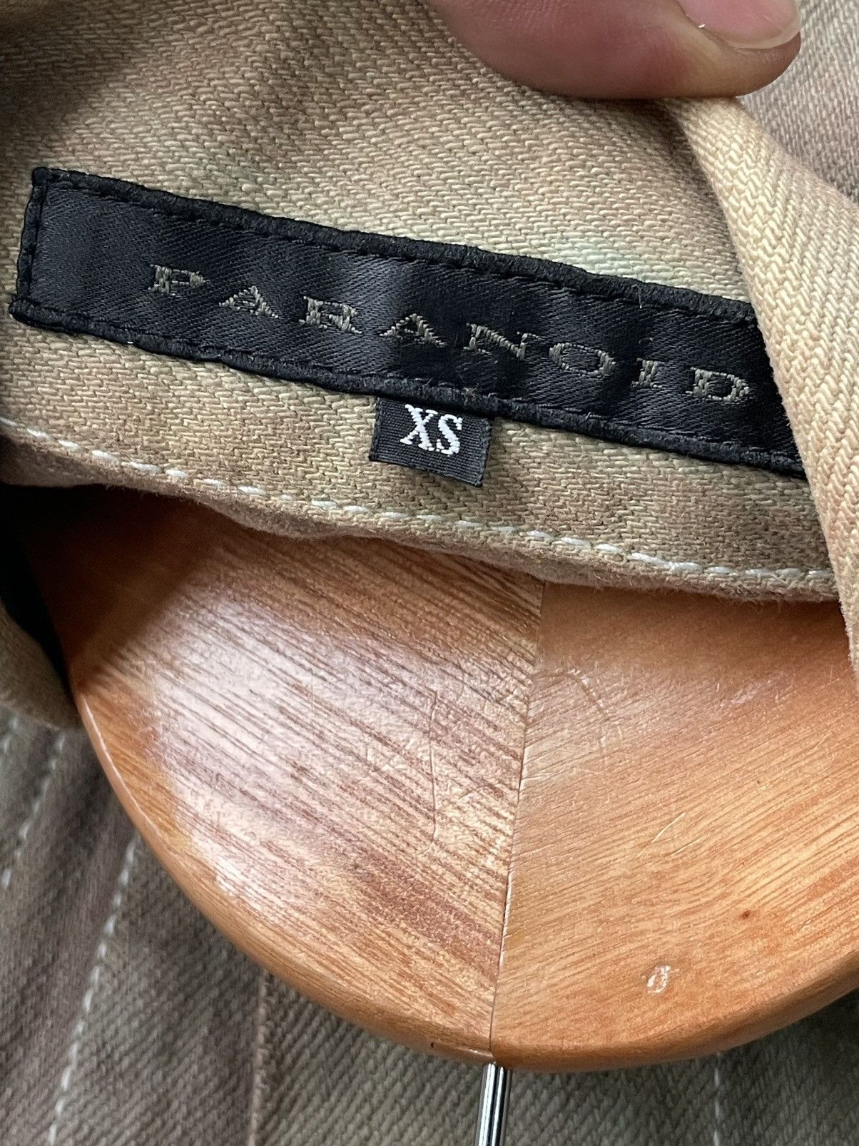Designer × Japanese Brand Paranoid Denim Jacket Size US XS / EU 42 / 0 - 15 Thumbnail