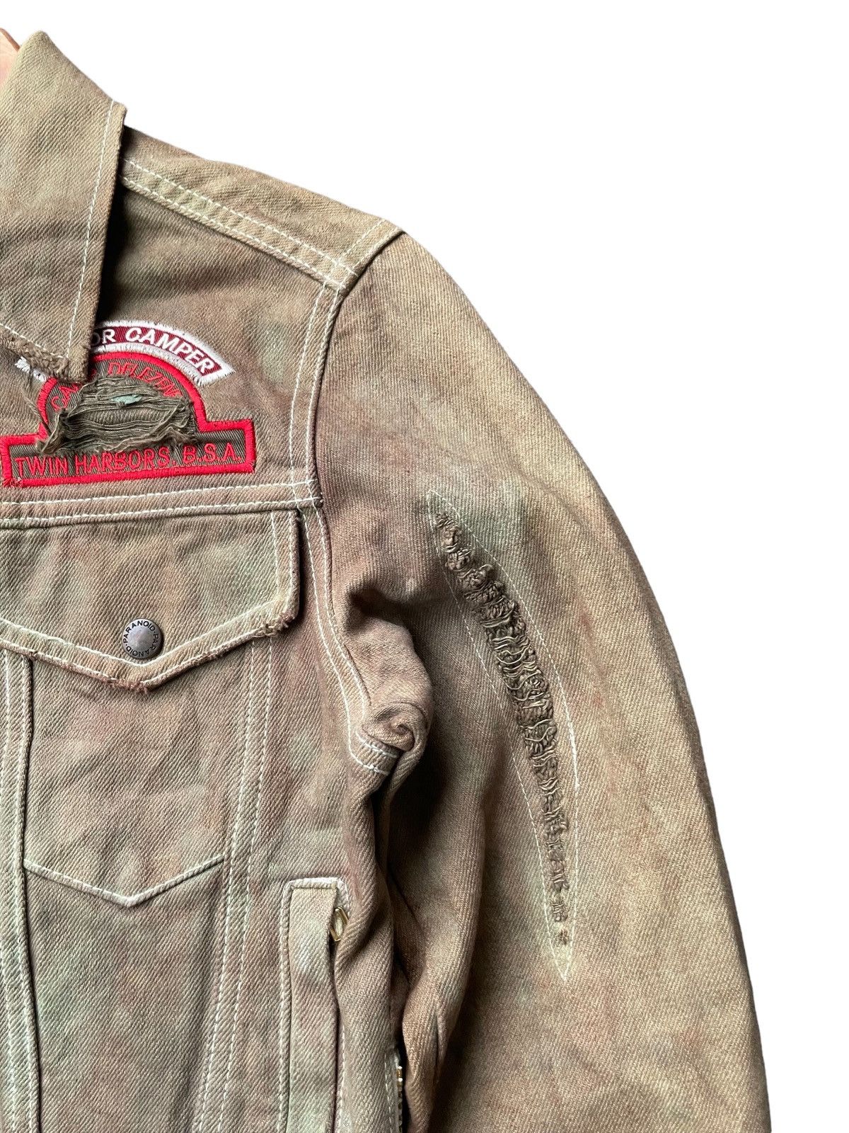Designer × Japanese Brand Paranoid Denim Jacket Size US XS / EU 42 / 0 - 6 Thumbnail