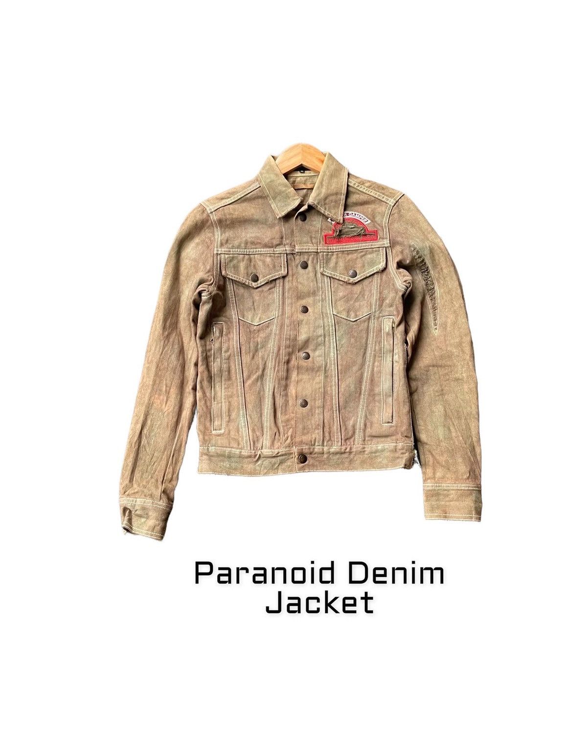 Designer × Japanese Brand Paranoid Denim Jacket Size US XS / EU 42 / 0 - 1 Thumbnail