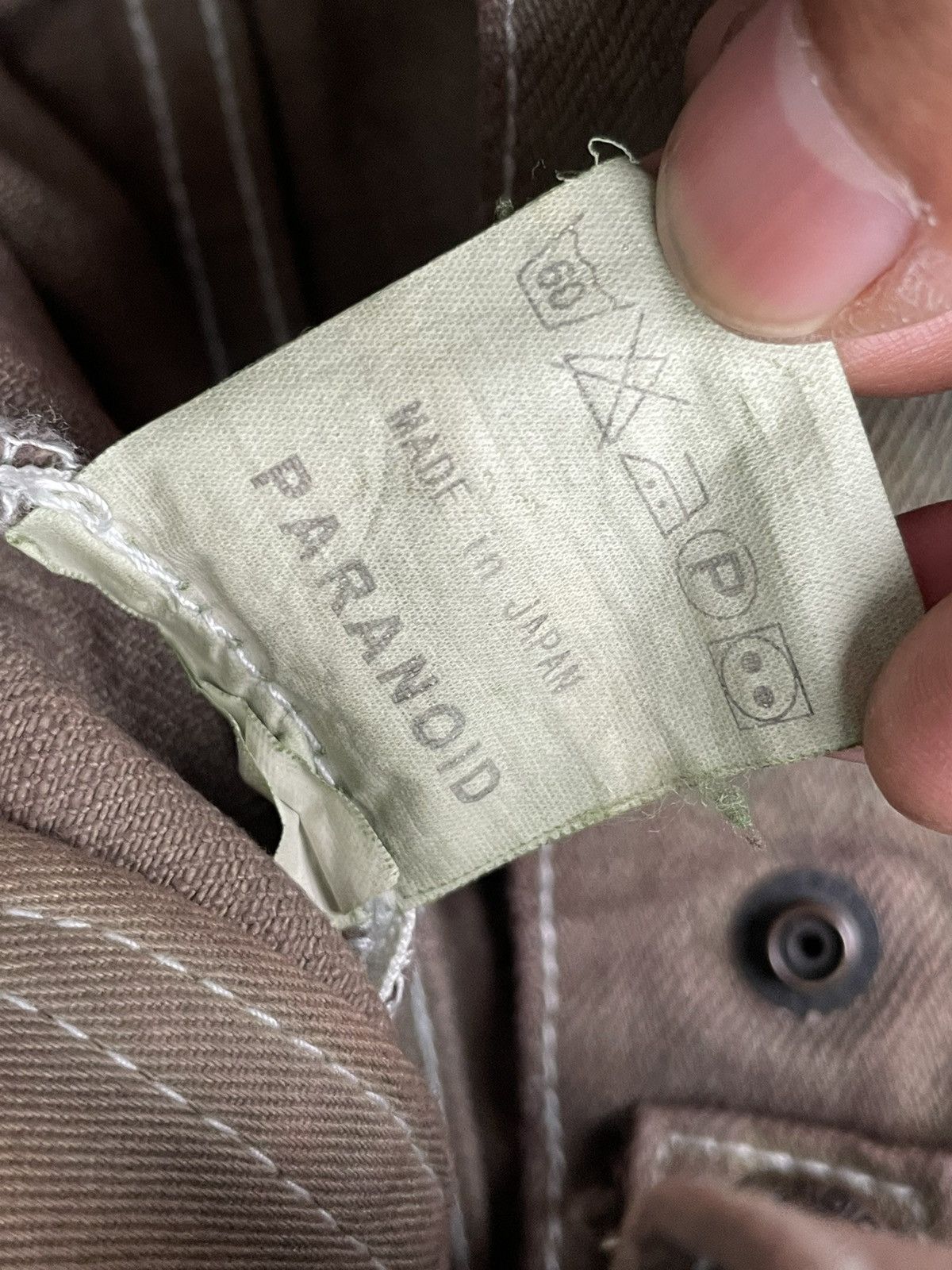 Designer × Japanese Brand Paranoid Denim Jacket Size US XS / EU 42 / 0 - 11 Thumbnail