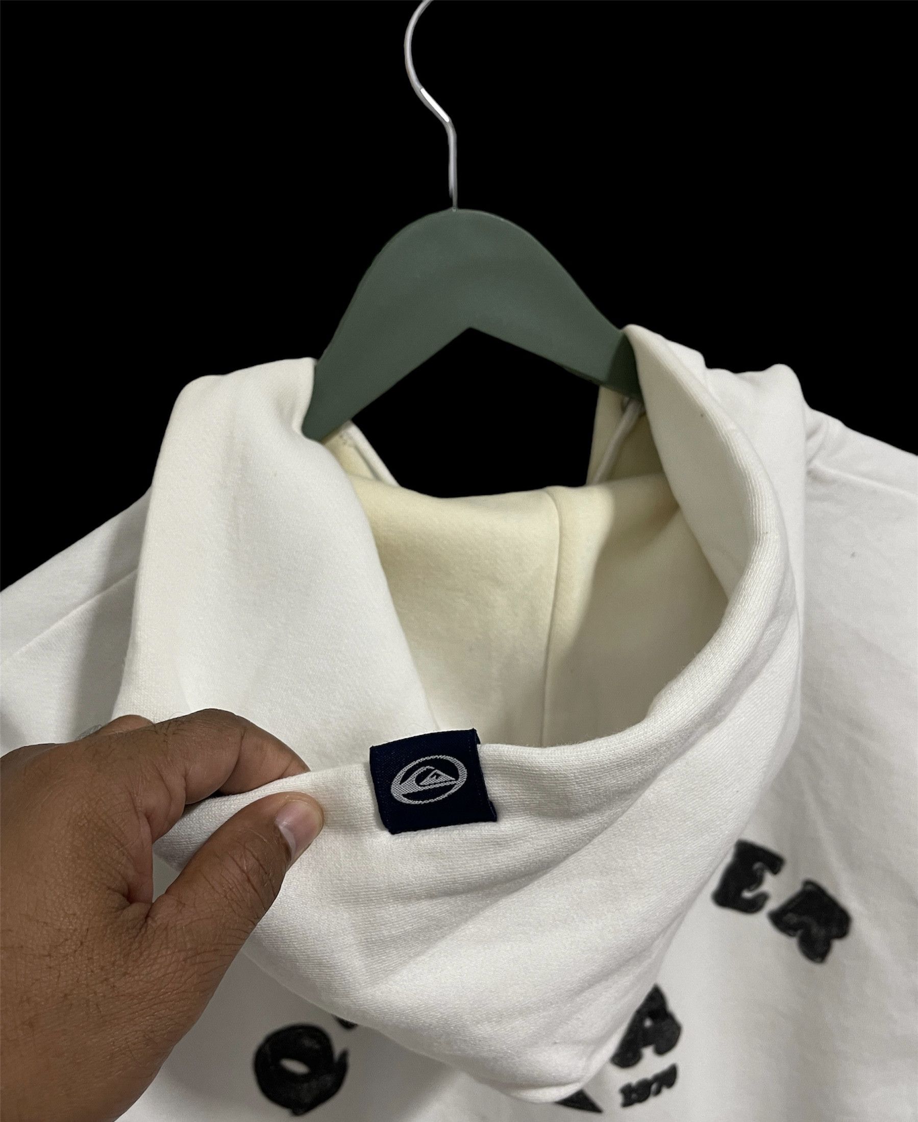 Quiksilver × Vintage Vintage Quiksilver Usa Spellout Hoodie Distressed Size US S / EU 44-46 / 1 - 5 Thumbnail