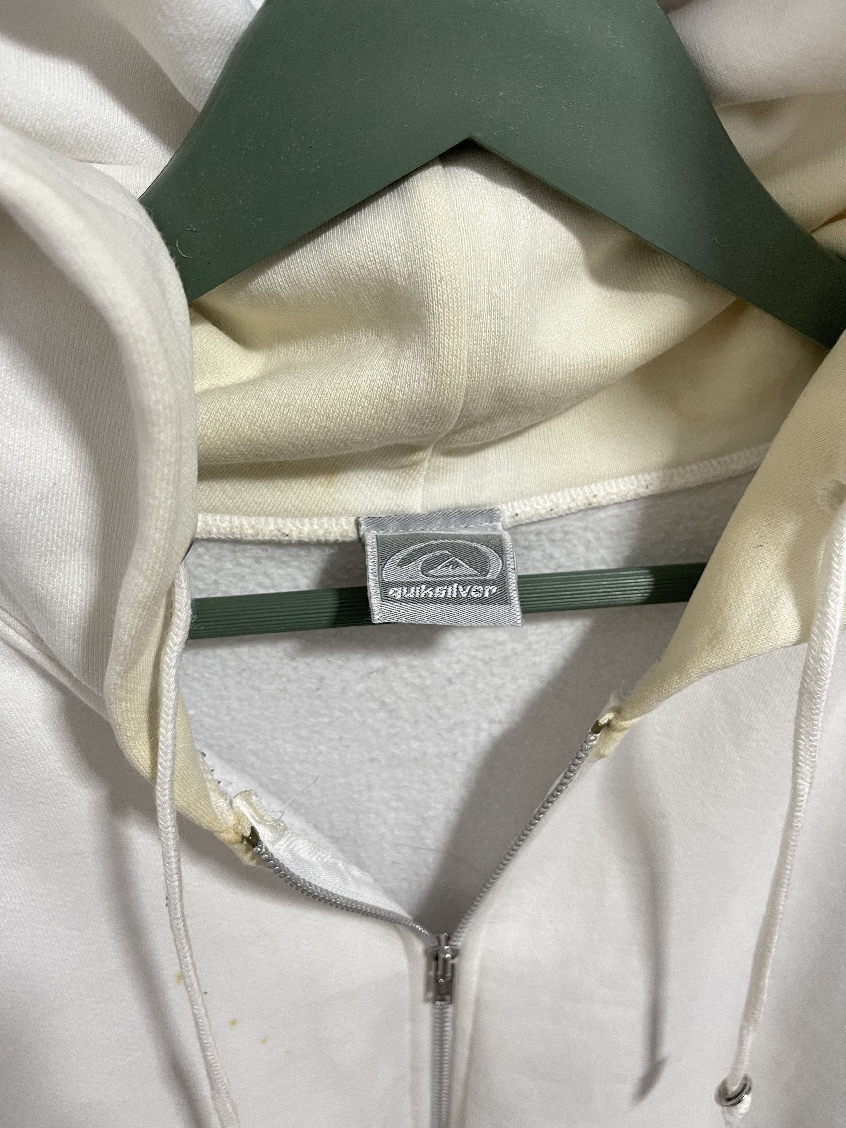 Quiksilver × Vintage Vintage Quiksilver Usa Spellout Hoodie Distressed Size US S / EU 44-46 / 1 - 9 Thumbnail