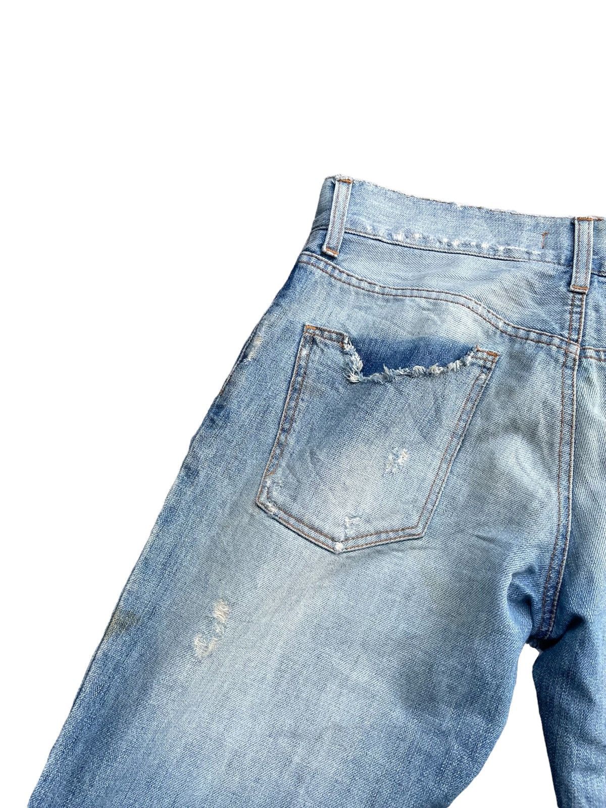 Dolce & Gabbana Vintage D&G Aging Distresed Denim Size US 34 / EU 50 - 11 Thumbnail